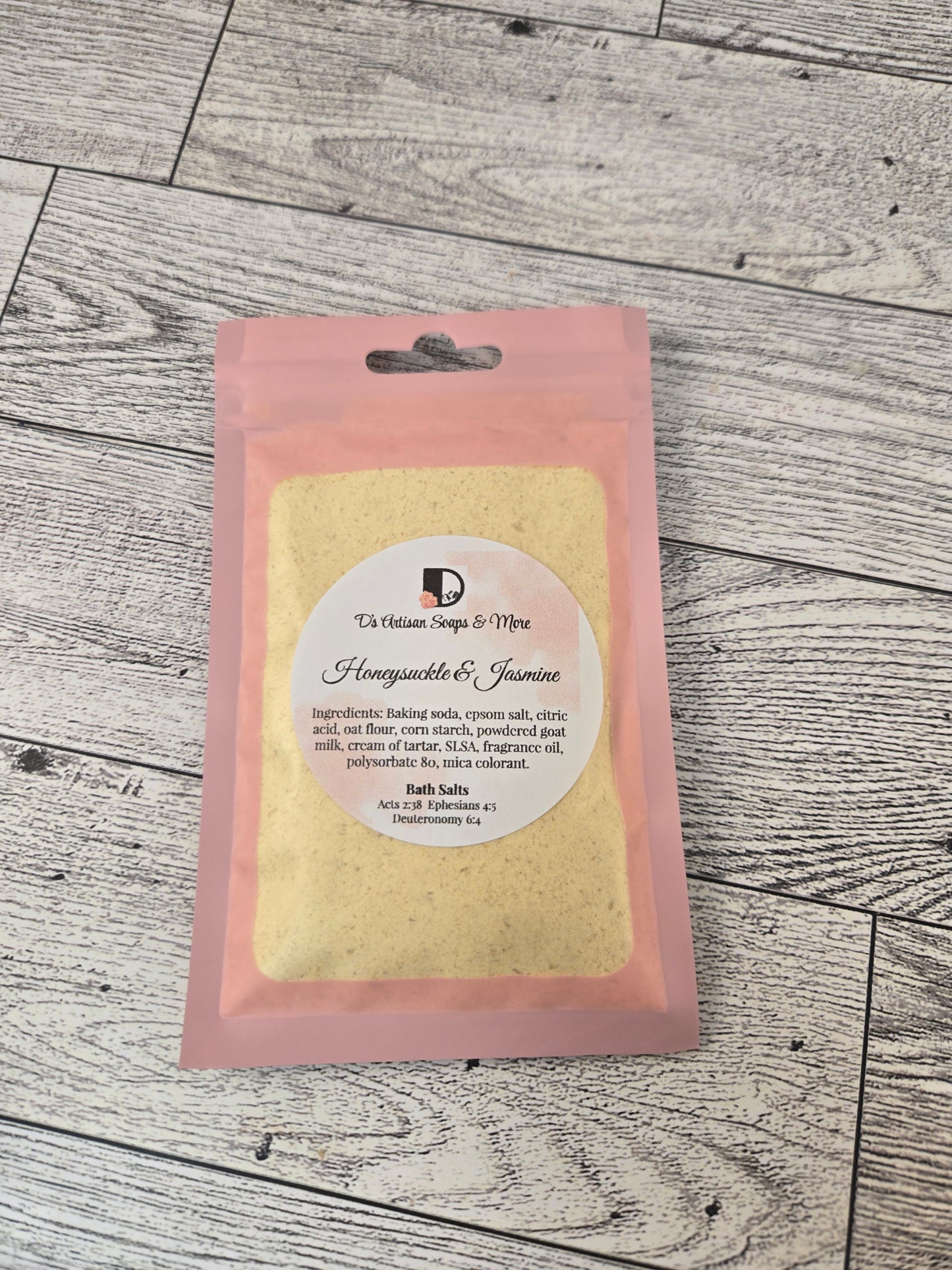 Bath Salt Gift Bags