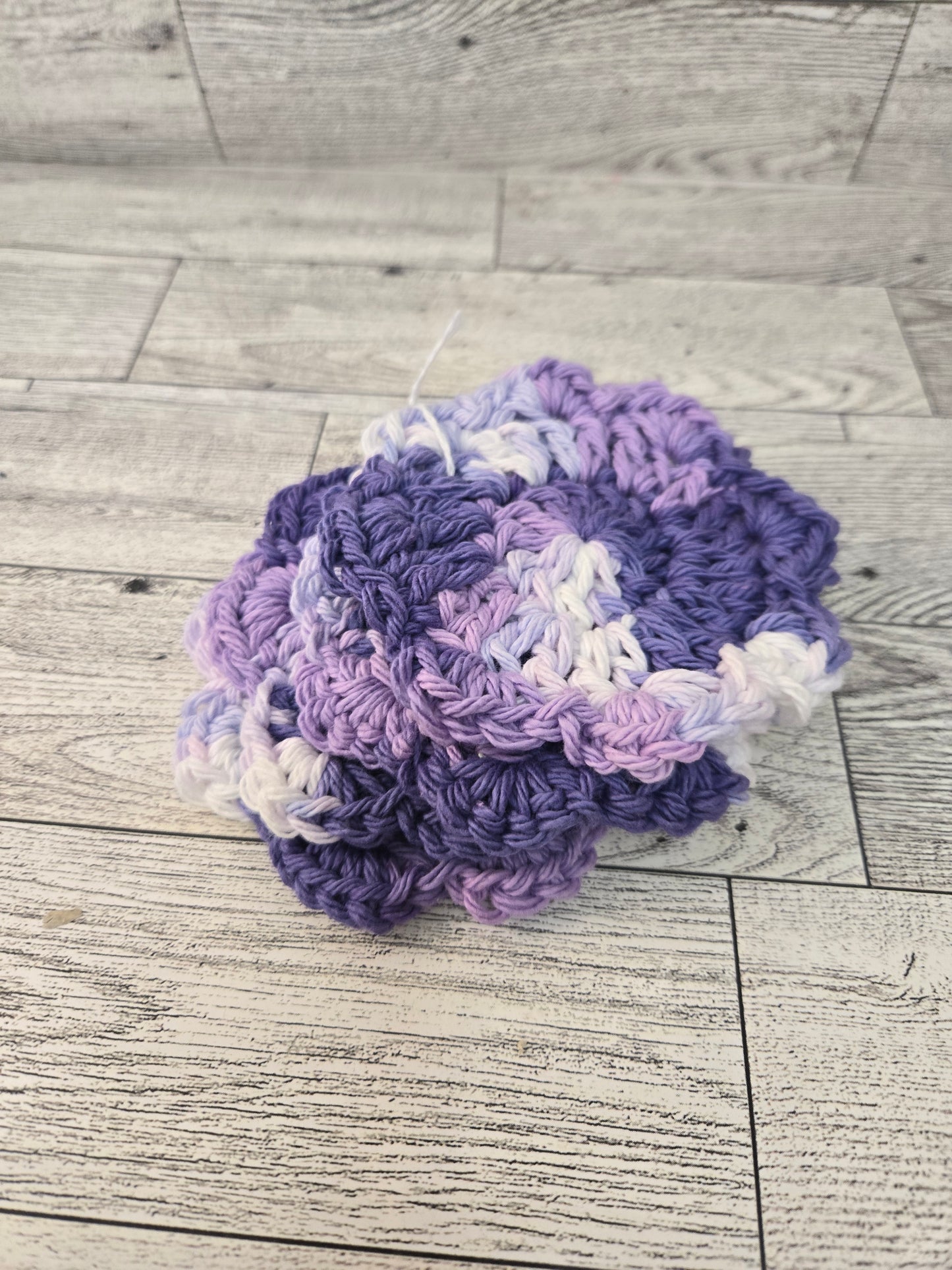 Crocheted Face Scrubby