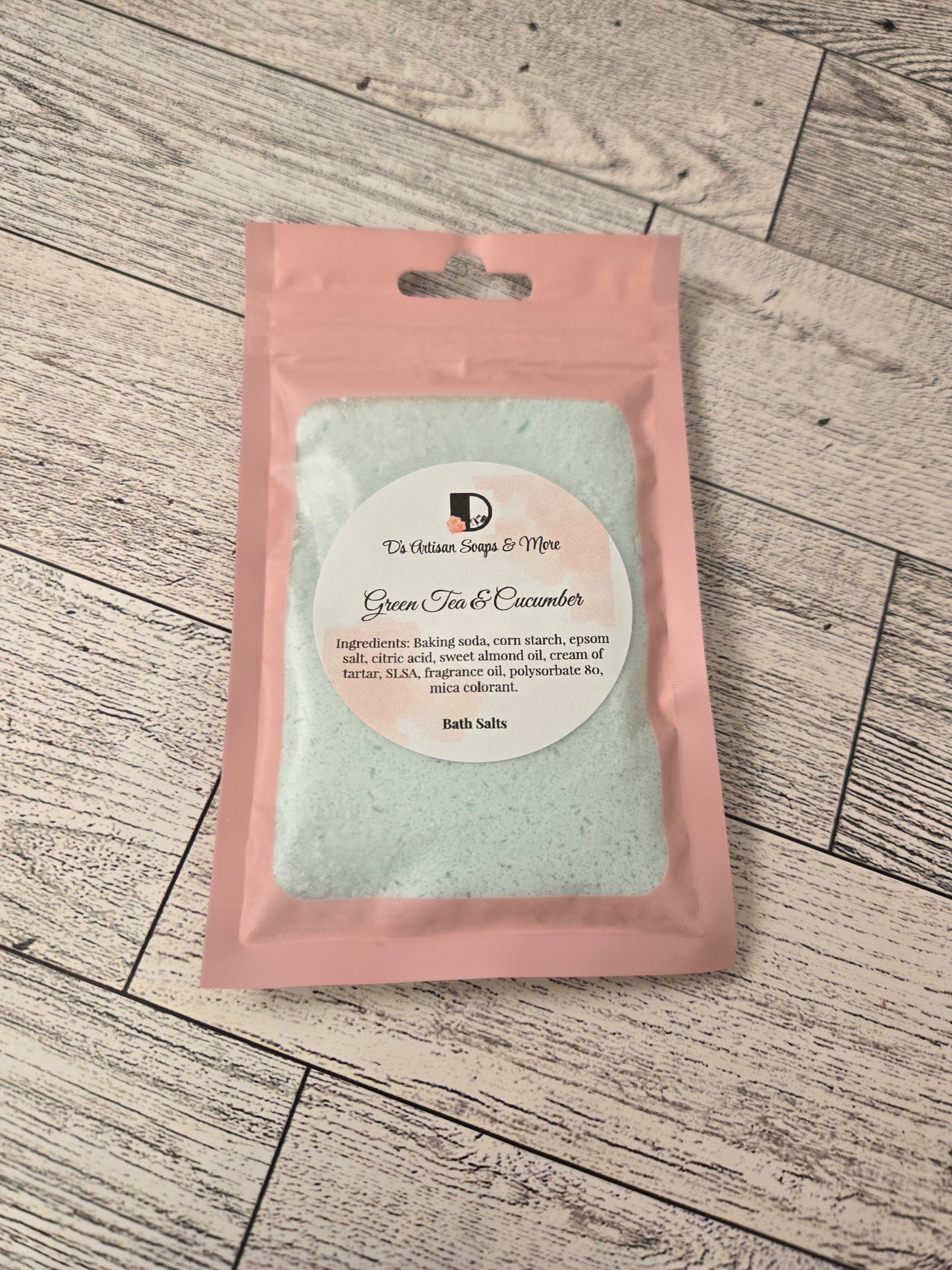 Bath Salt Gift Bags