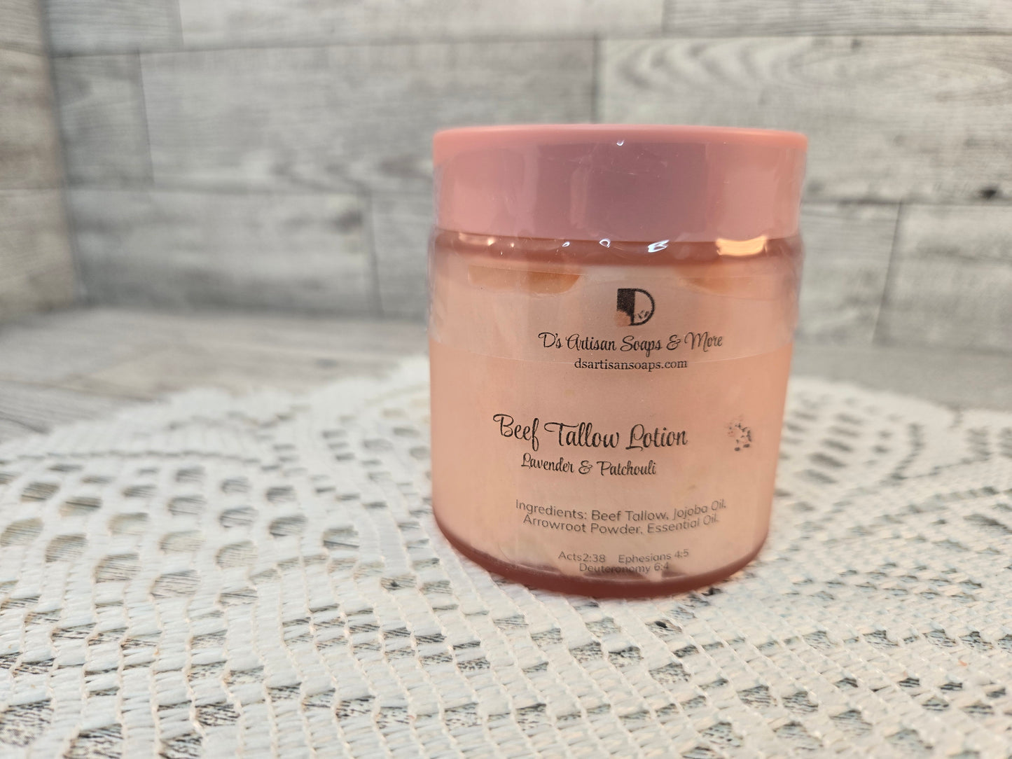Beef Tallow Lotion