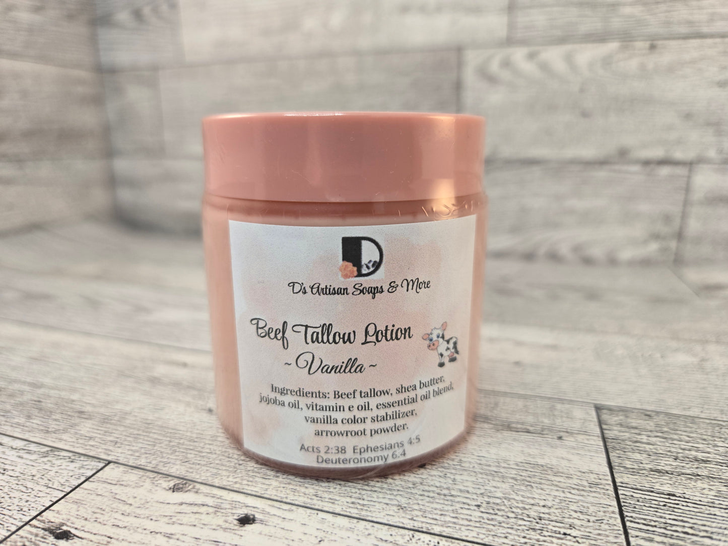 Beef Tallow Lotion