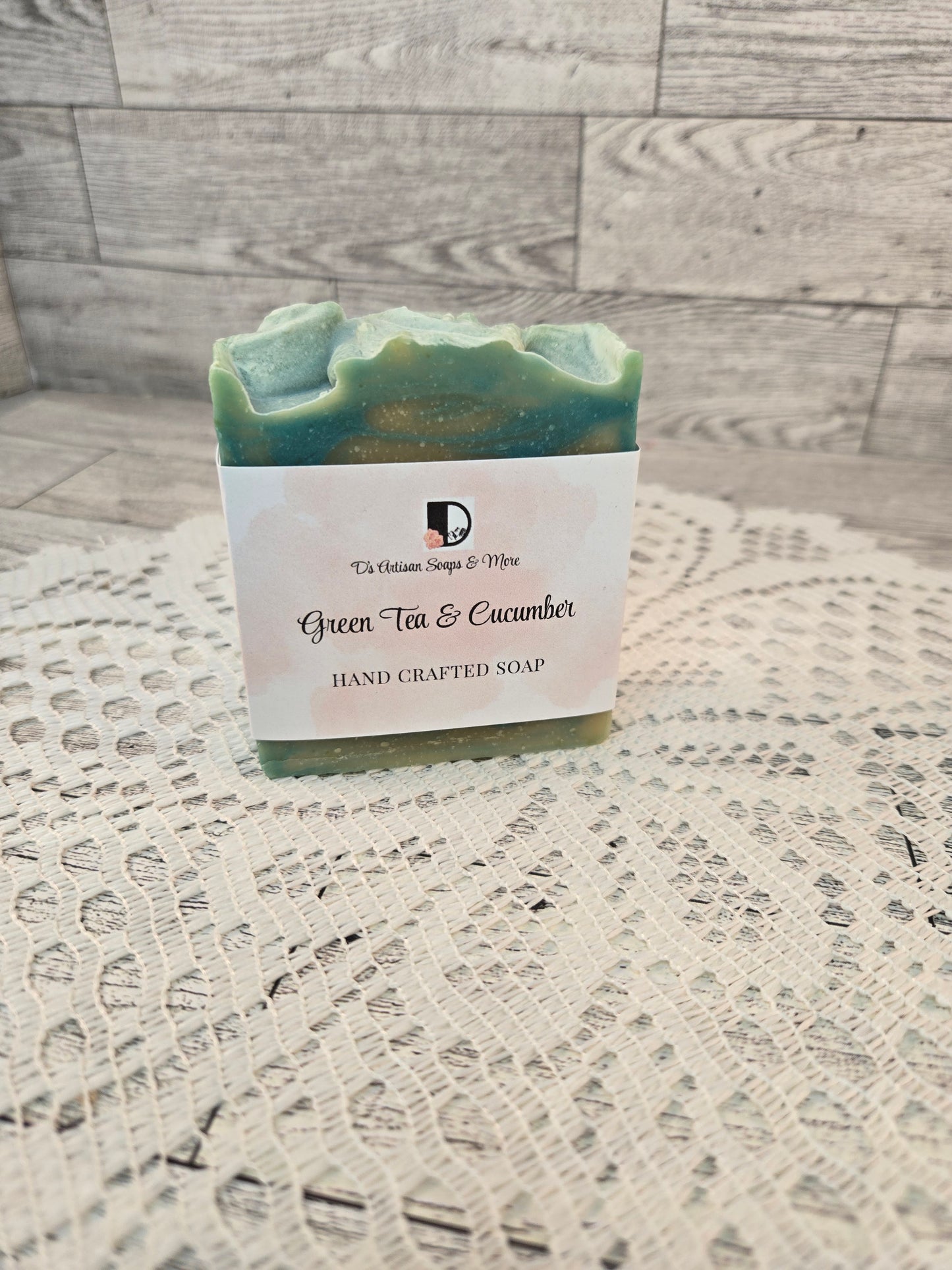 Green Tea & Cucumber Tallow Soap with Goat Milk