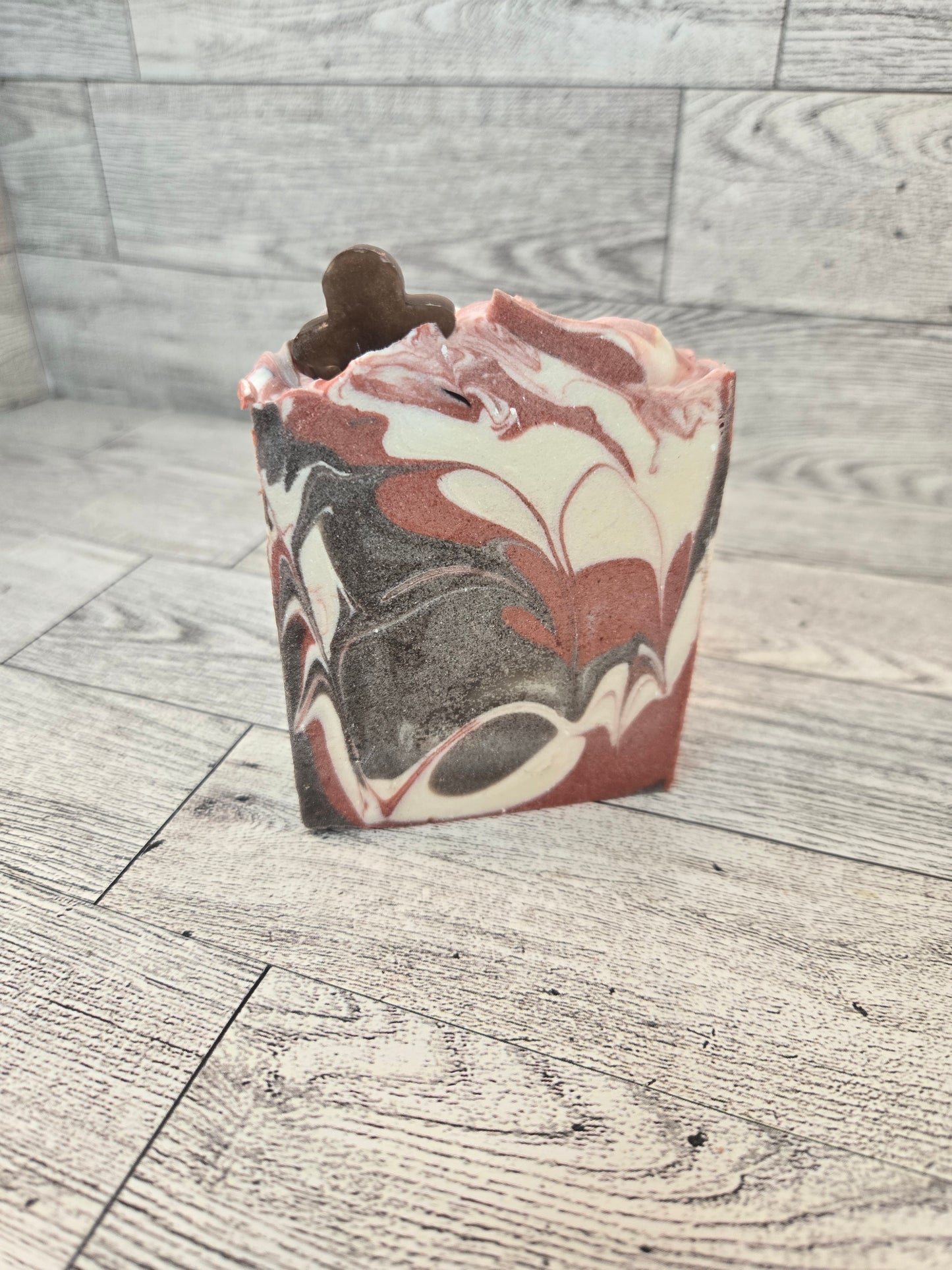 Peppermint Mocha Soap with Goat Milk
