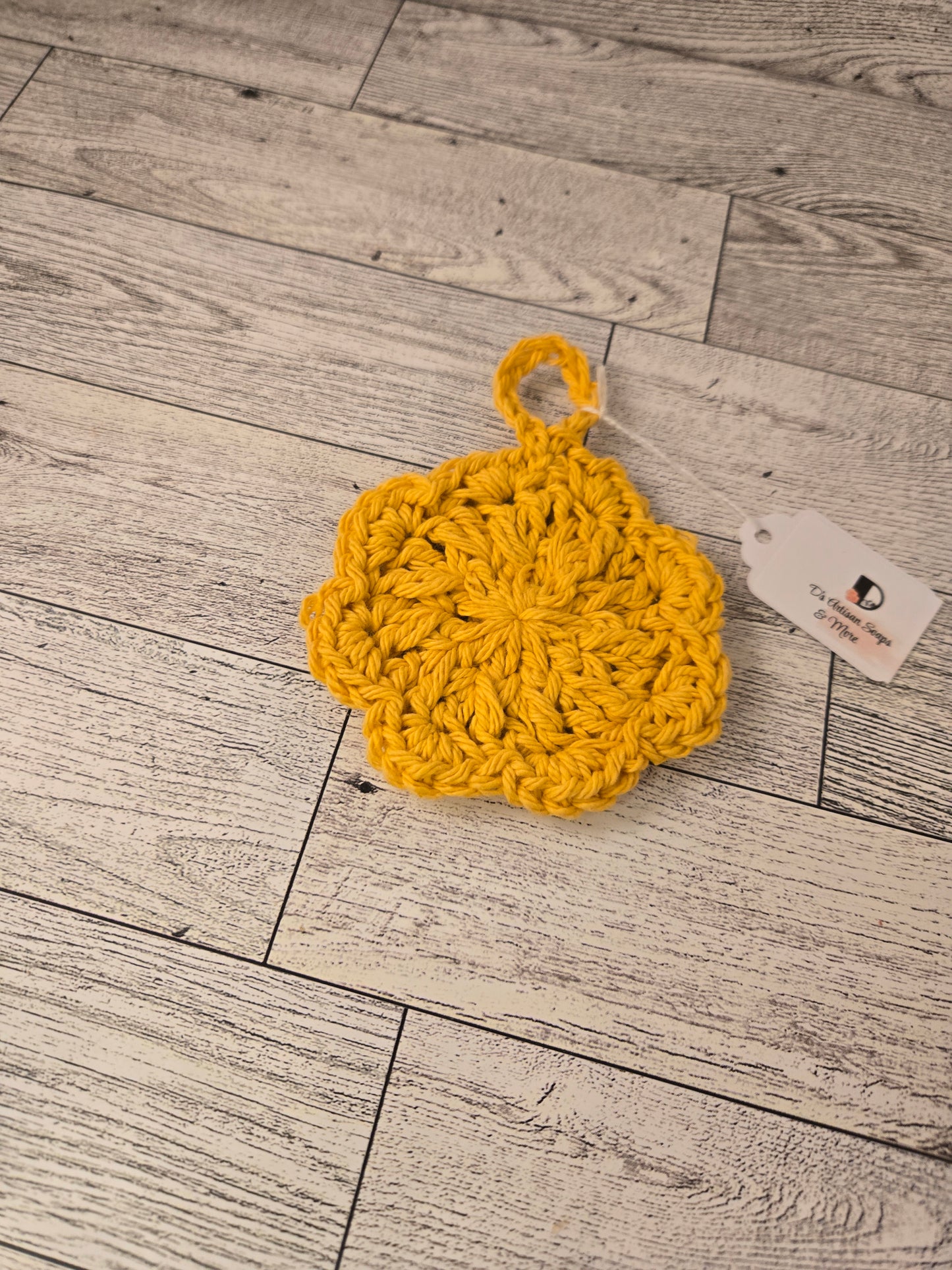 Crocheted Face Scrubby