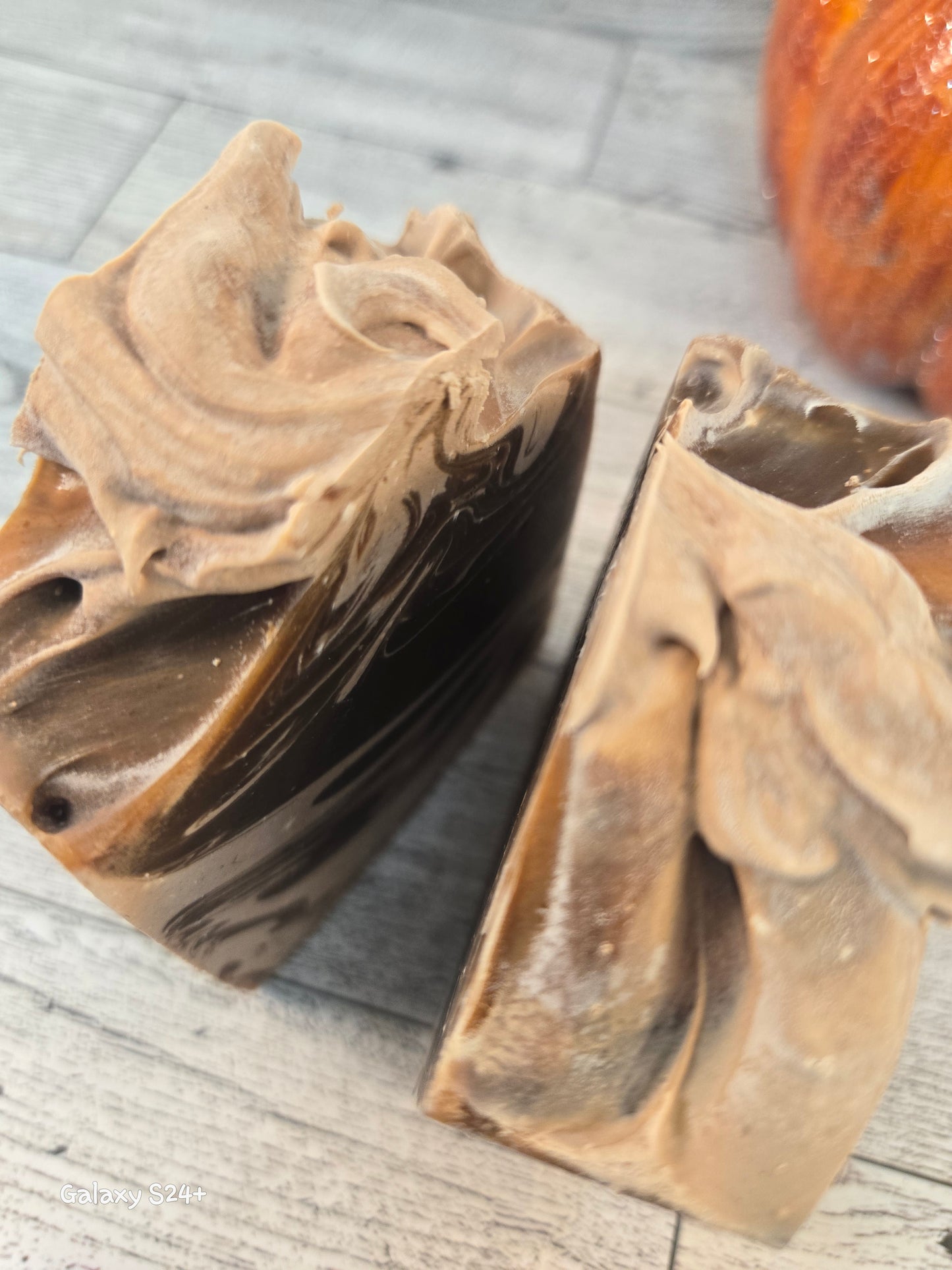 Pumpkin Pie Latte Soap with Goat Milk