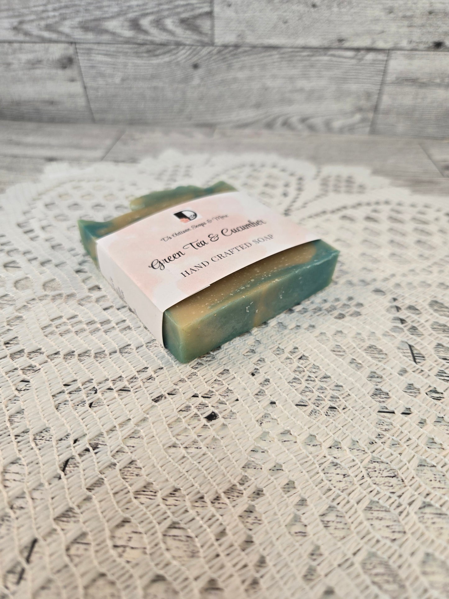 Green Tea & Cucumber Tallow Soap with Goat Milk