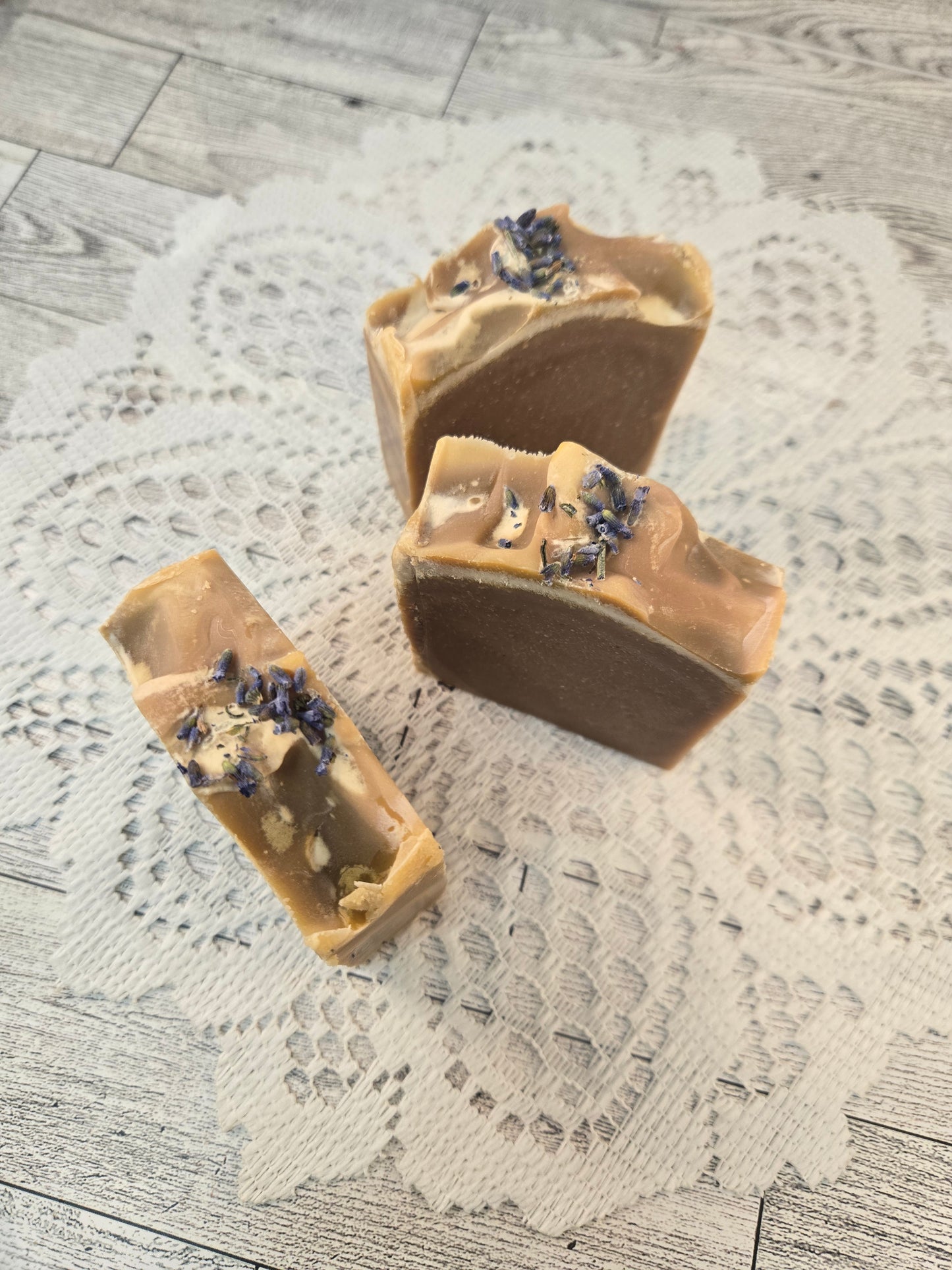 Vanilla, Lavender, & Patchouli Tallow Soap with Goat Milk