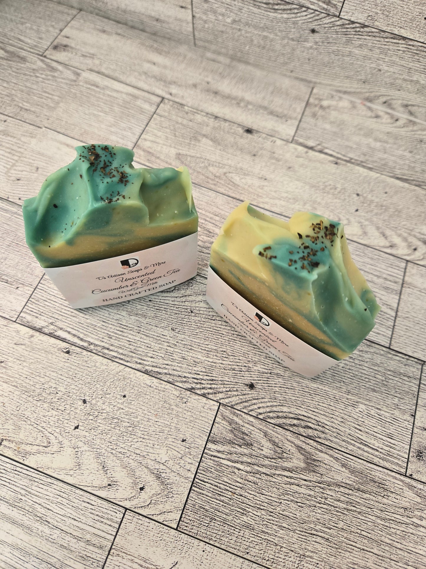 Cucumber & Green Tea Soap with Goat Milk - UNSCENTED