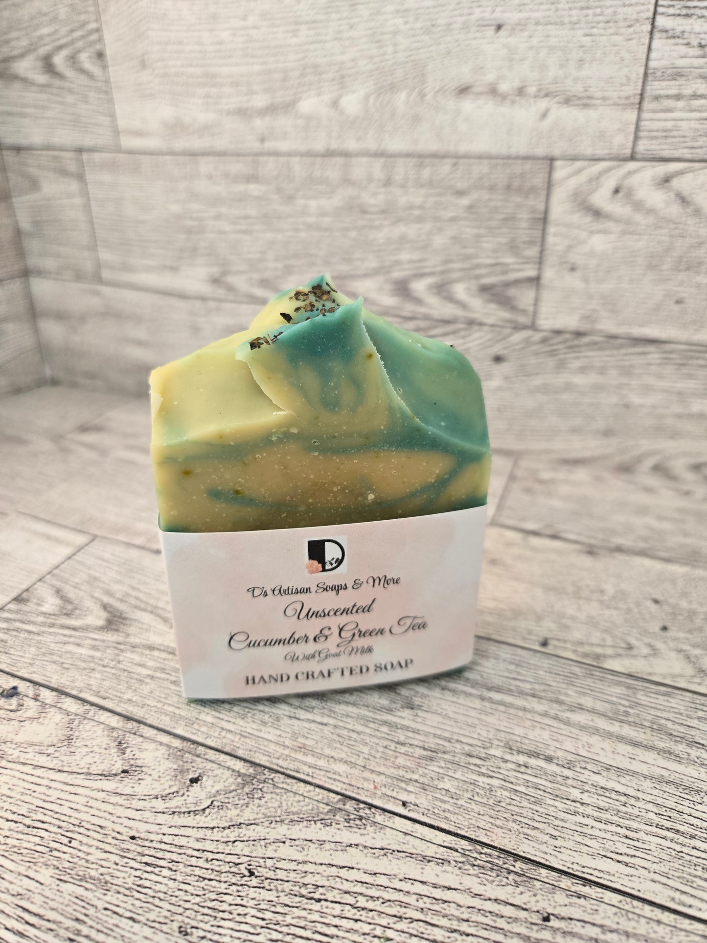 Cucumber & Green Tea Soap with Goat Milk - UNSCENTED