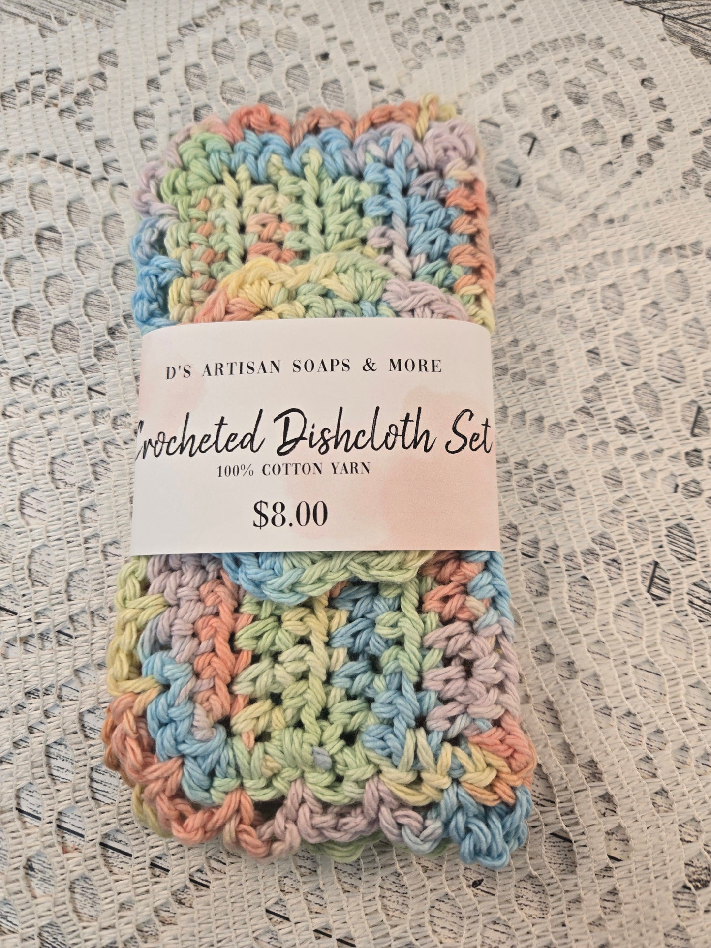 Crochet Dishcloth Sets