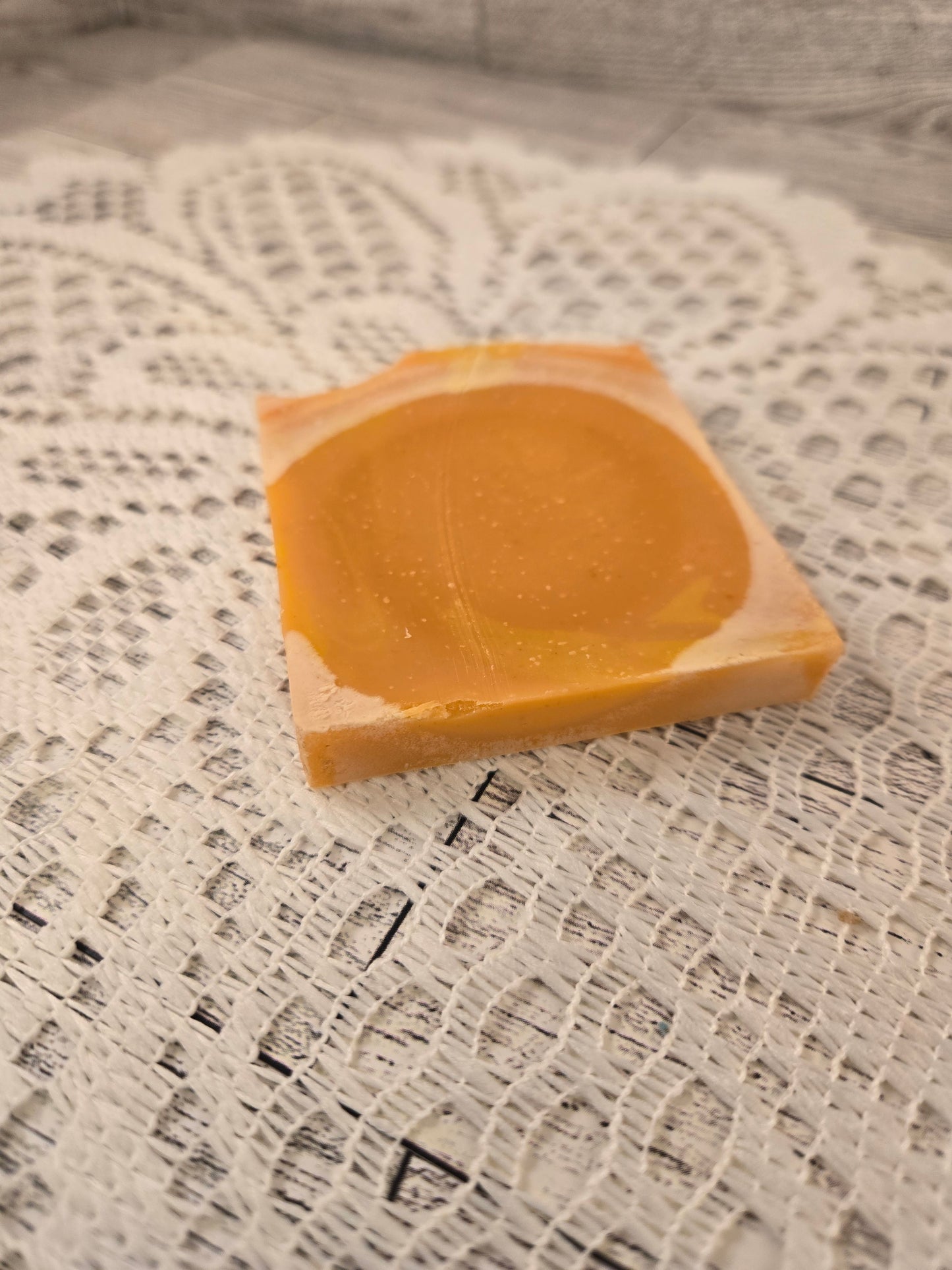 Sweet Orange, Lemon & Patchouli Tallow Soap with Goat Milk