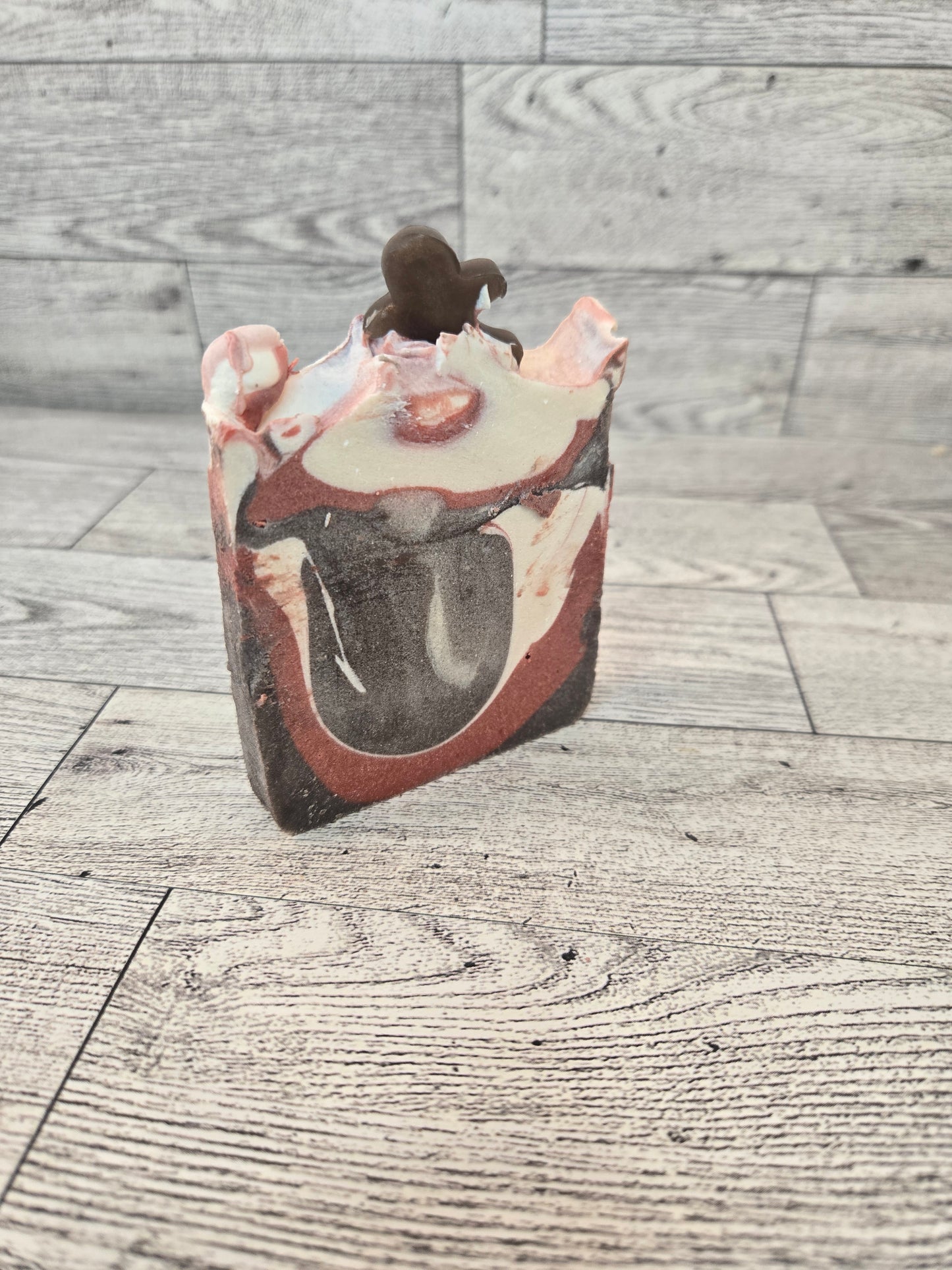 Peppermint Mocha Soap with Goat Milk