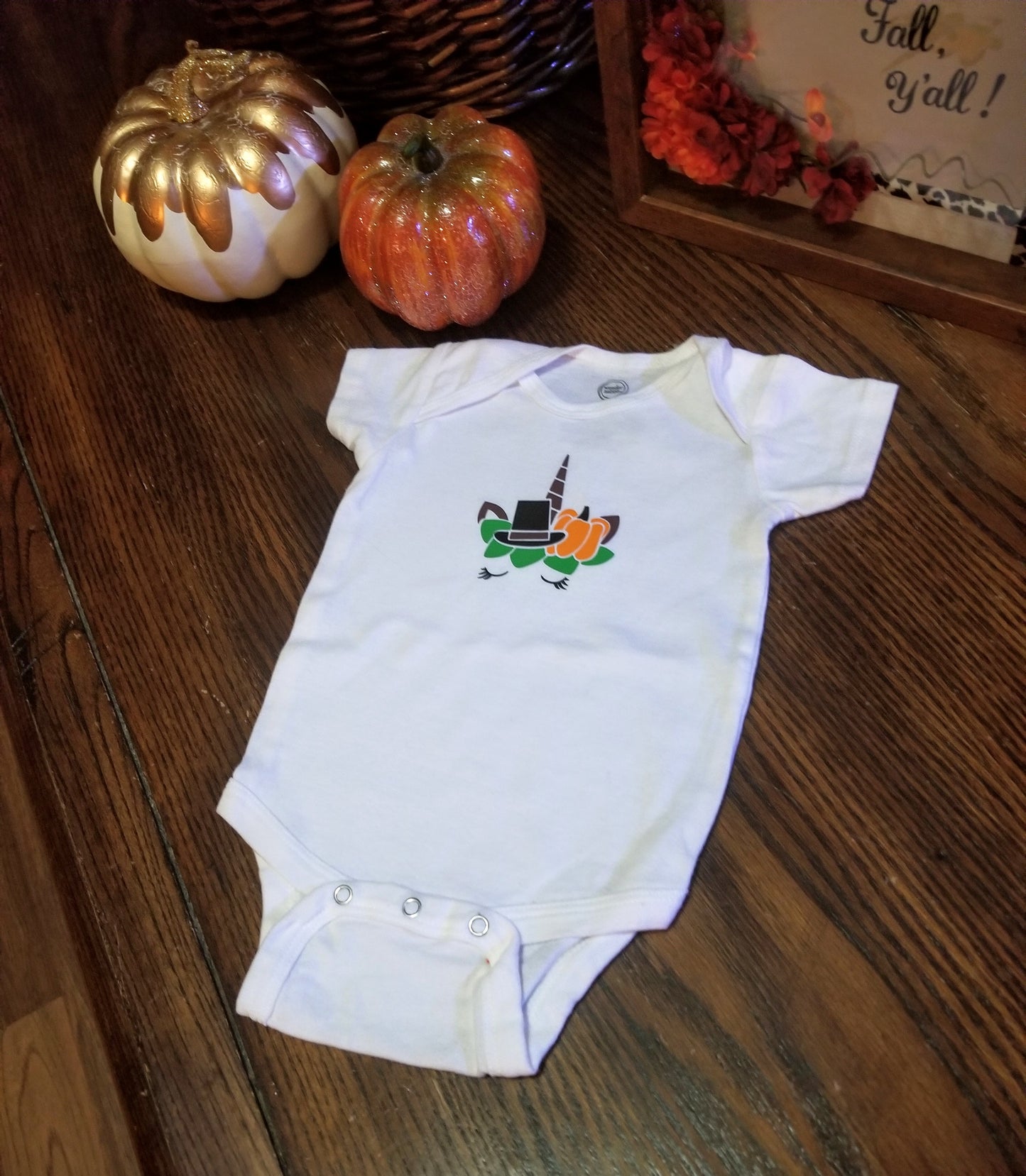 Onesie Style Top - Unicorn Infant - 12 Months