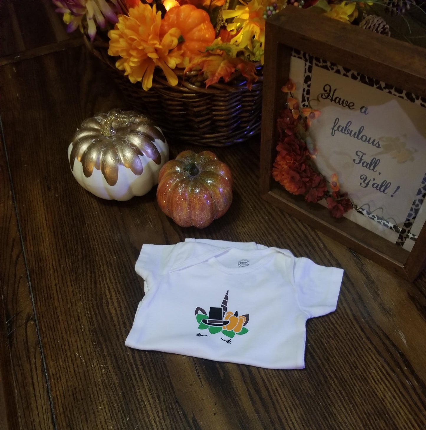 Onesie Style Top - Unicorn Infant - 12 Months