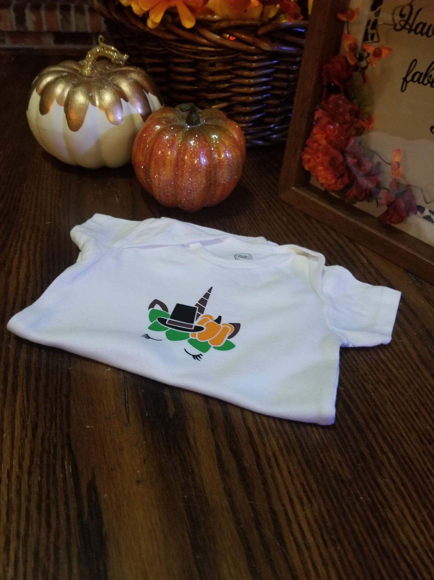 Onesie Style Top - Unicorn Infant - 12 Months