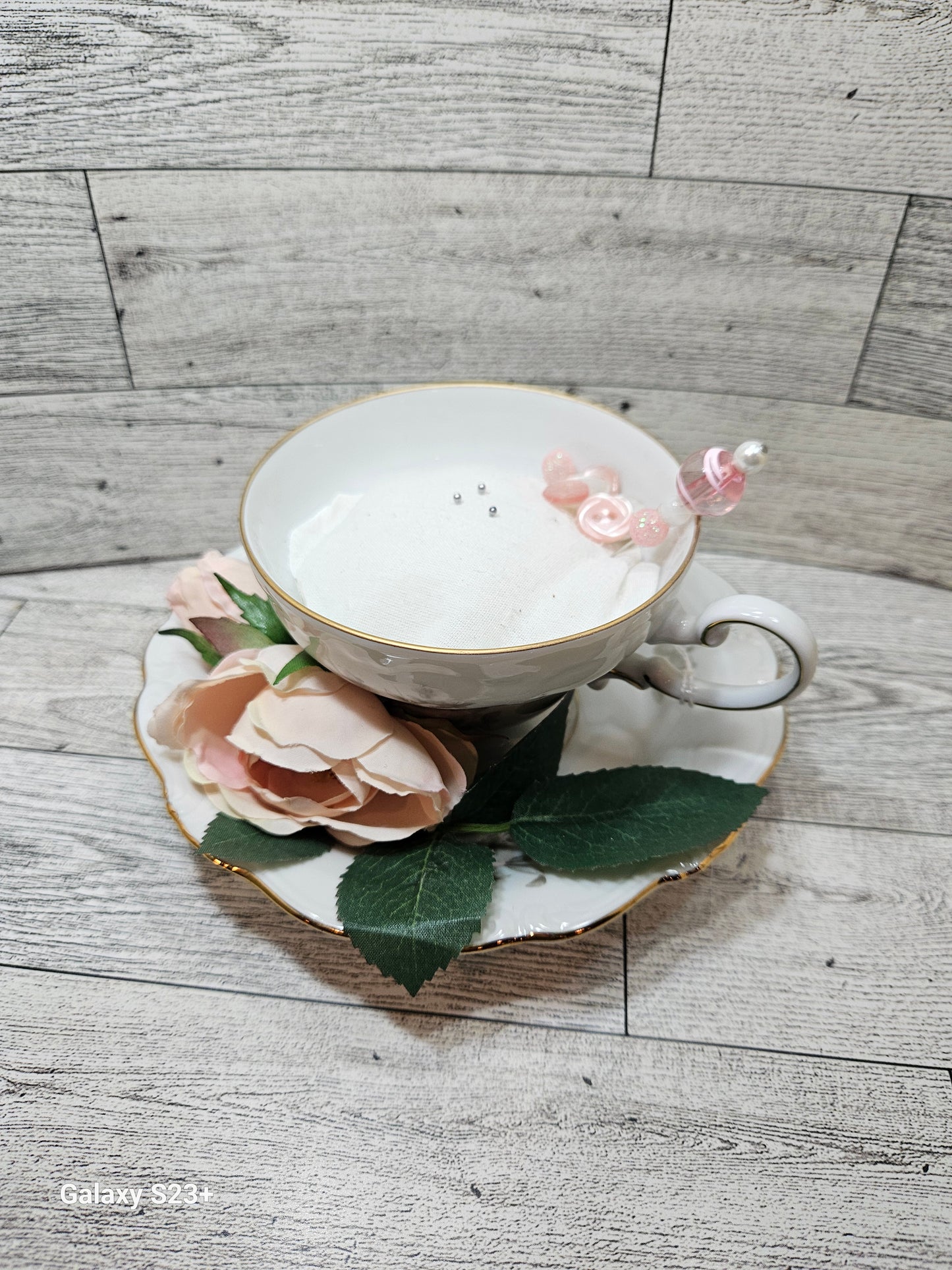 Pin Cushion - Flower Pot or Teacup