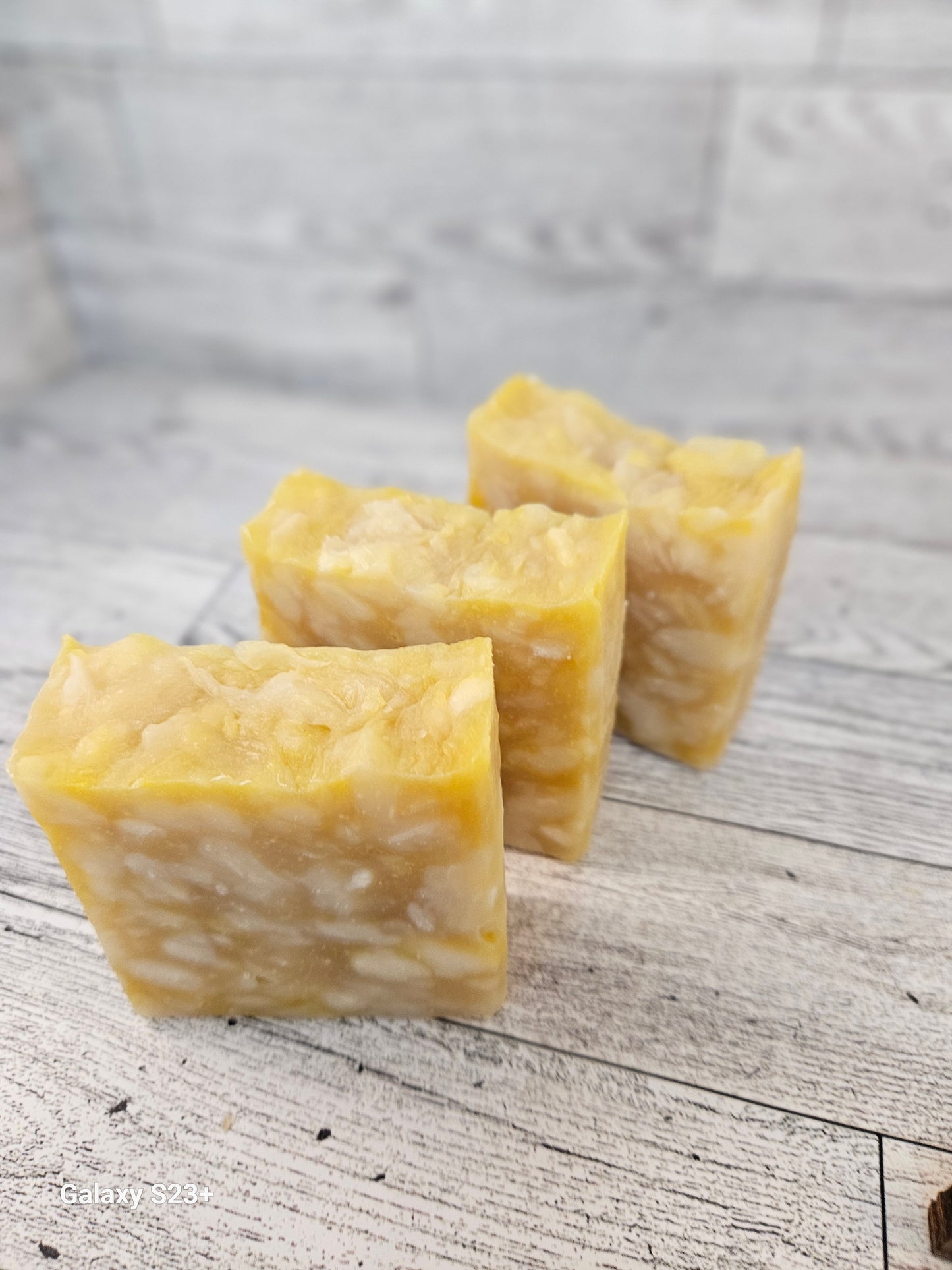 Yellow Honeysuckle Goat Milk Soap