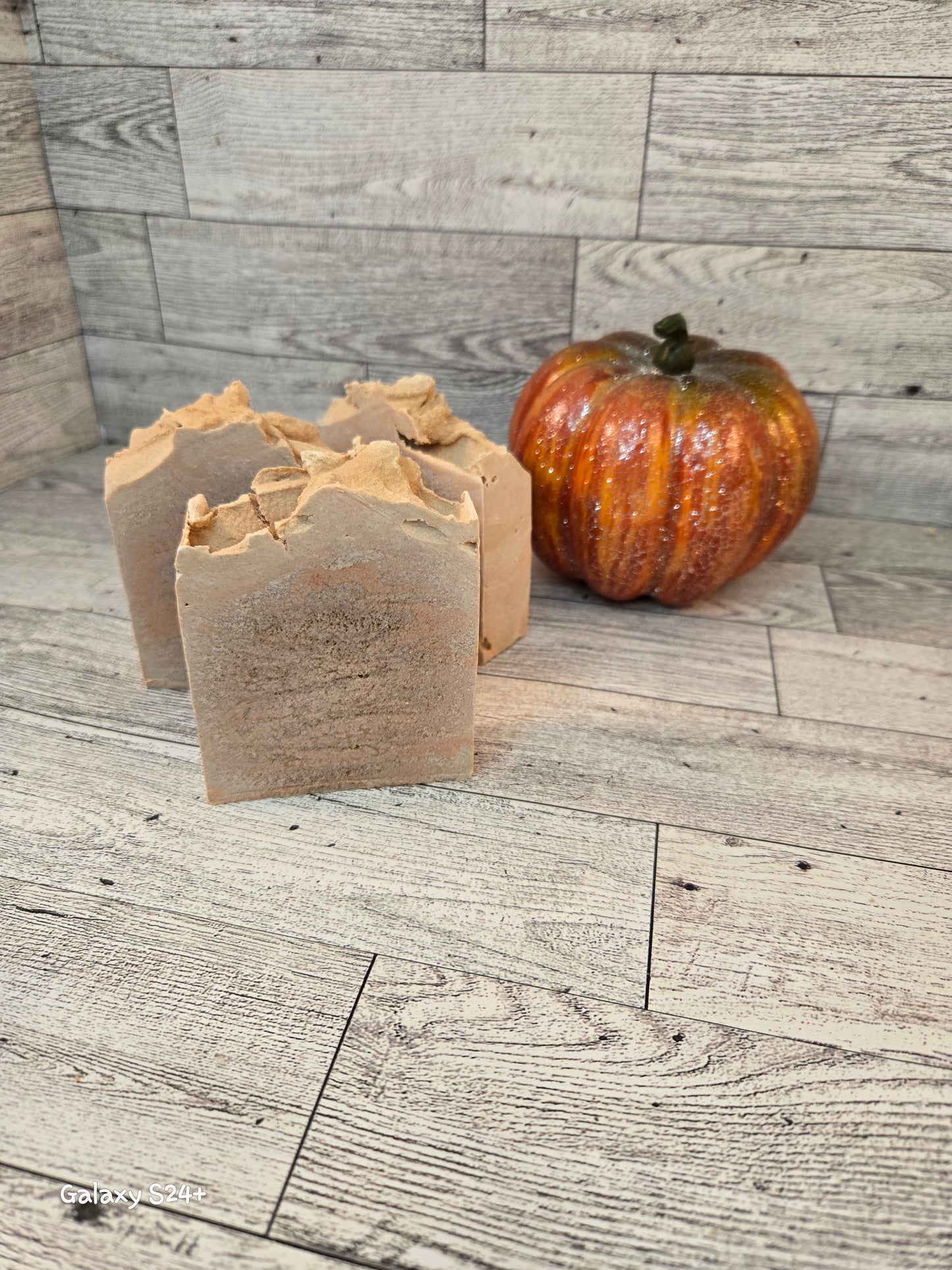 Pumpkin Spice Coffee Cake Soap with Goat Milk