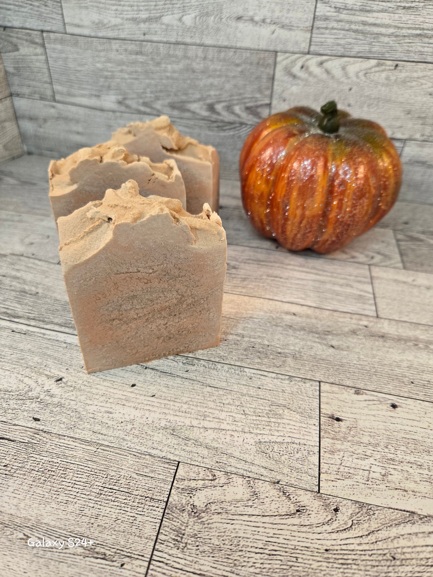 Pumpkin Spice Coffee Cake Soap with Goat Milk
