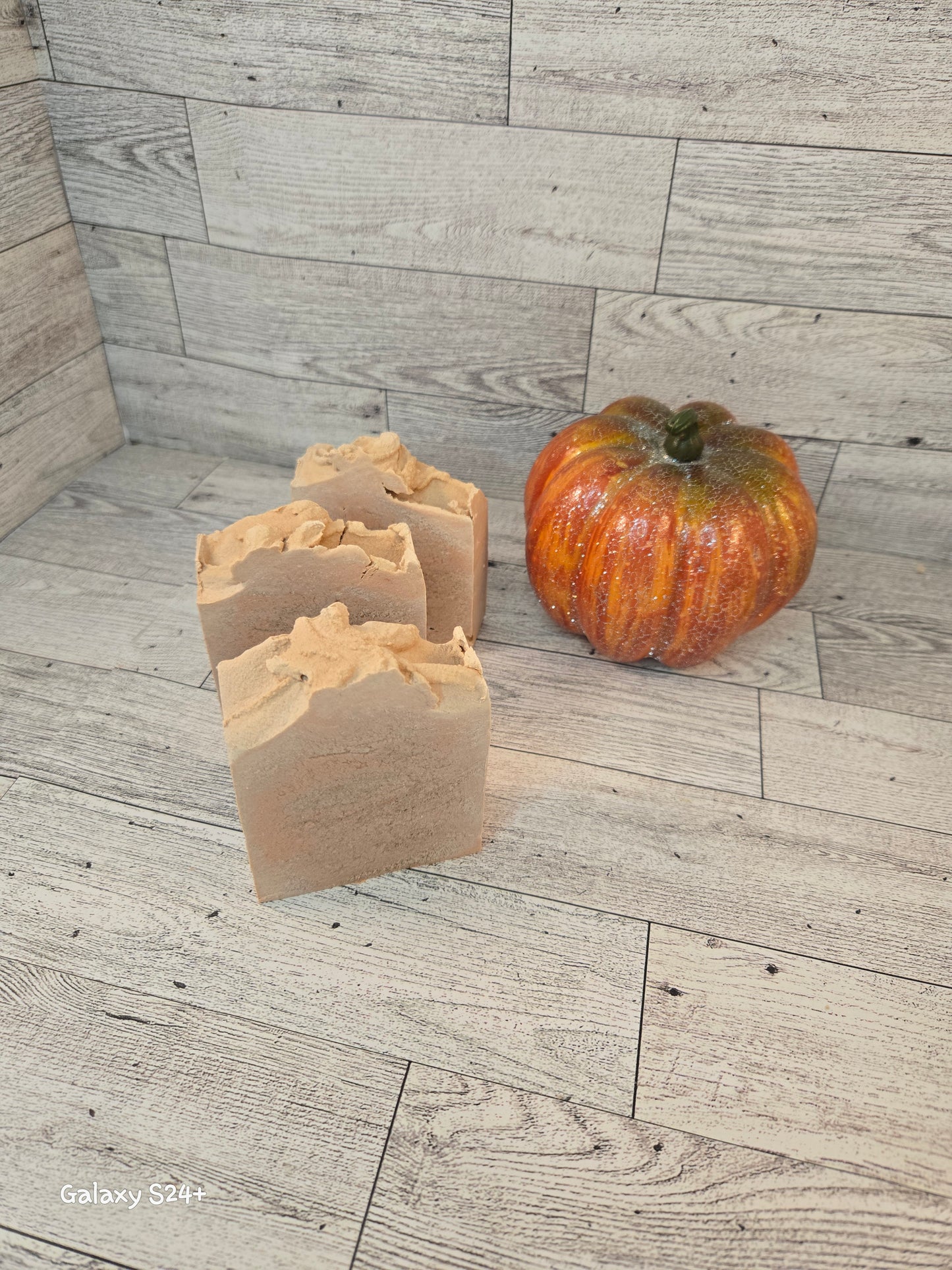 Pumpkin Spice Coffee Cake Soap with Goat Milk