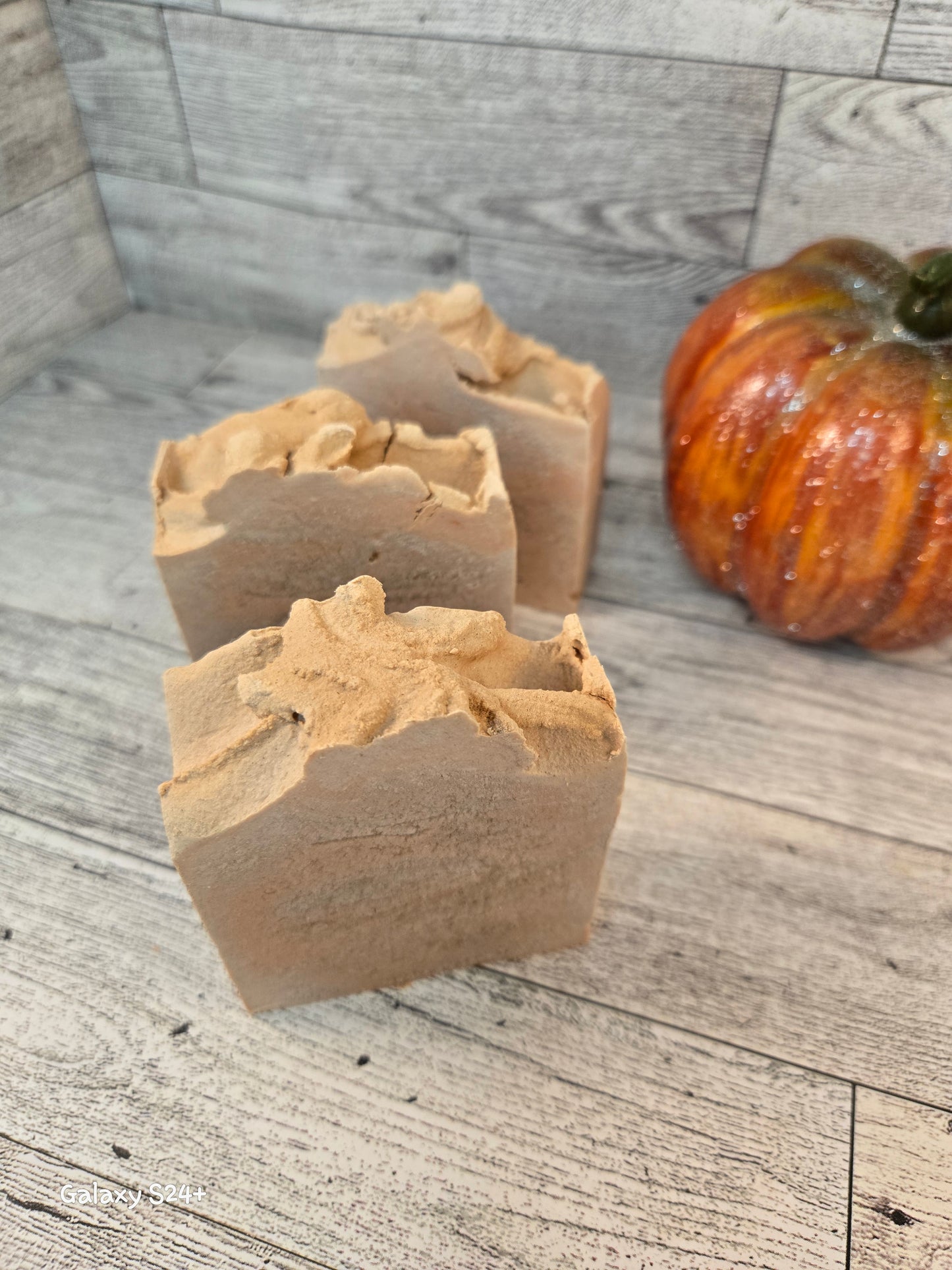 Pumpkin Spice Coffee Cake Soap with Goat Milk