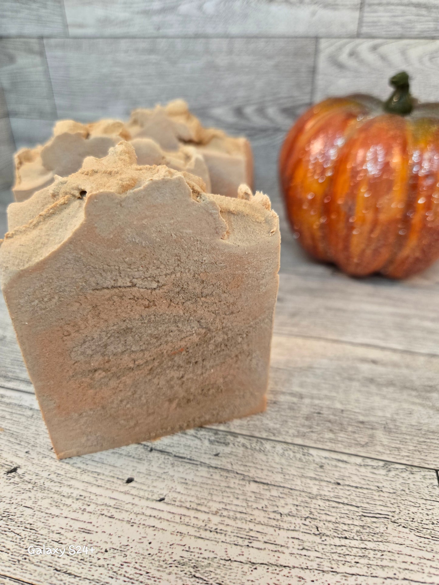 Pumpkin Spice Coffee Cake Soap with Goat Milk