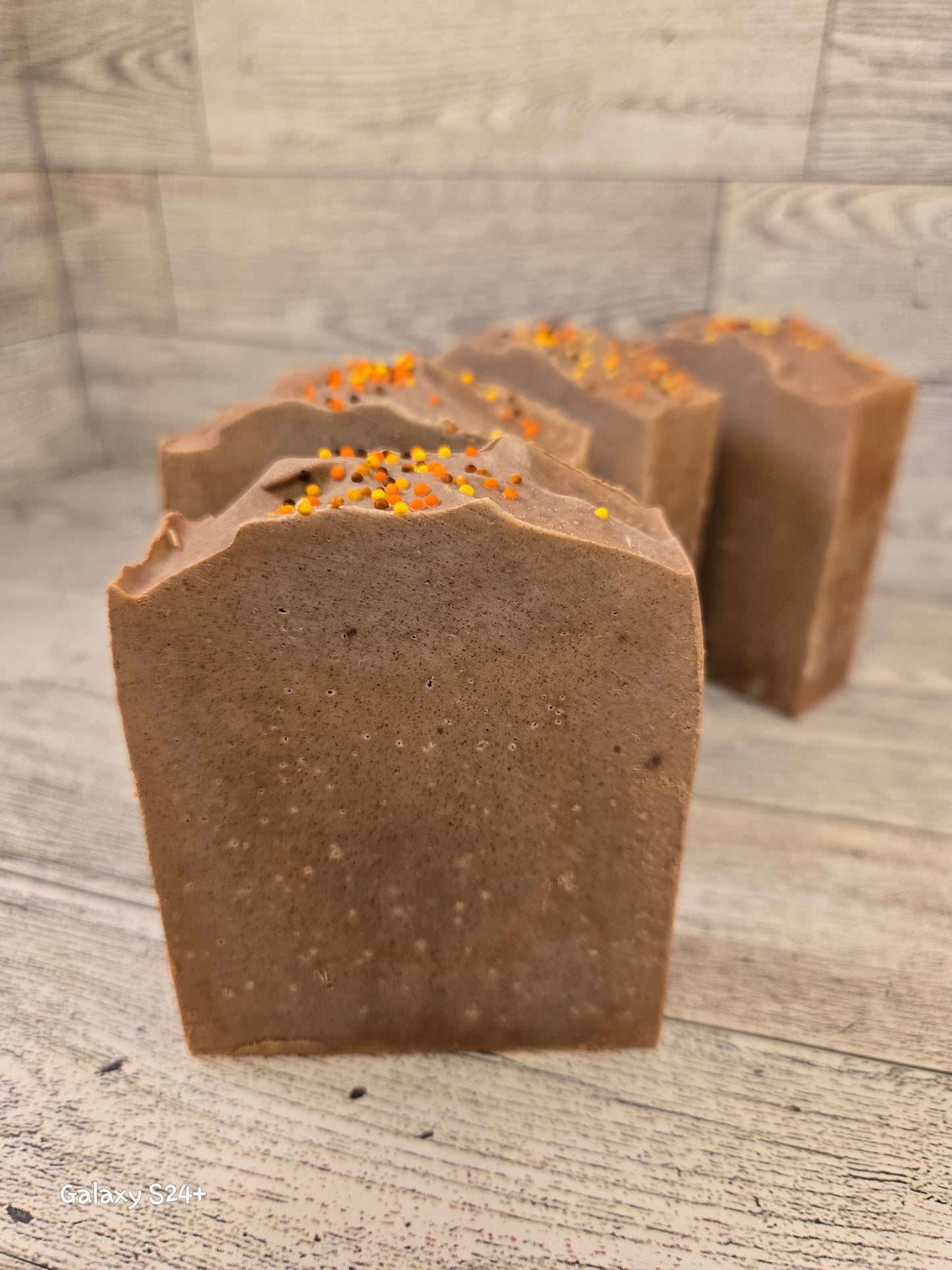 Warm Vanilla Butterscotch Soap with Goat Milk