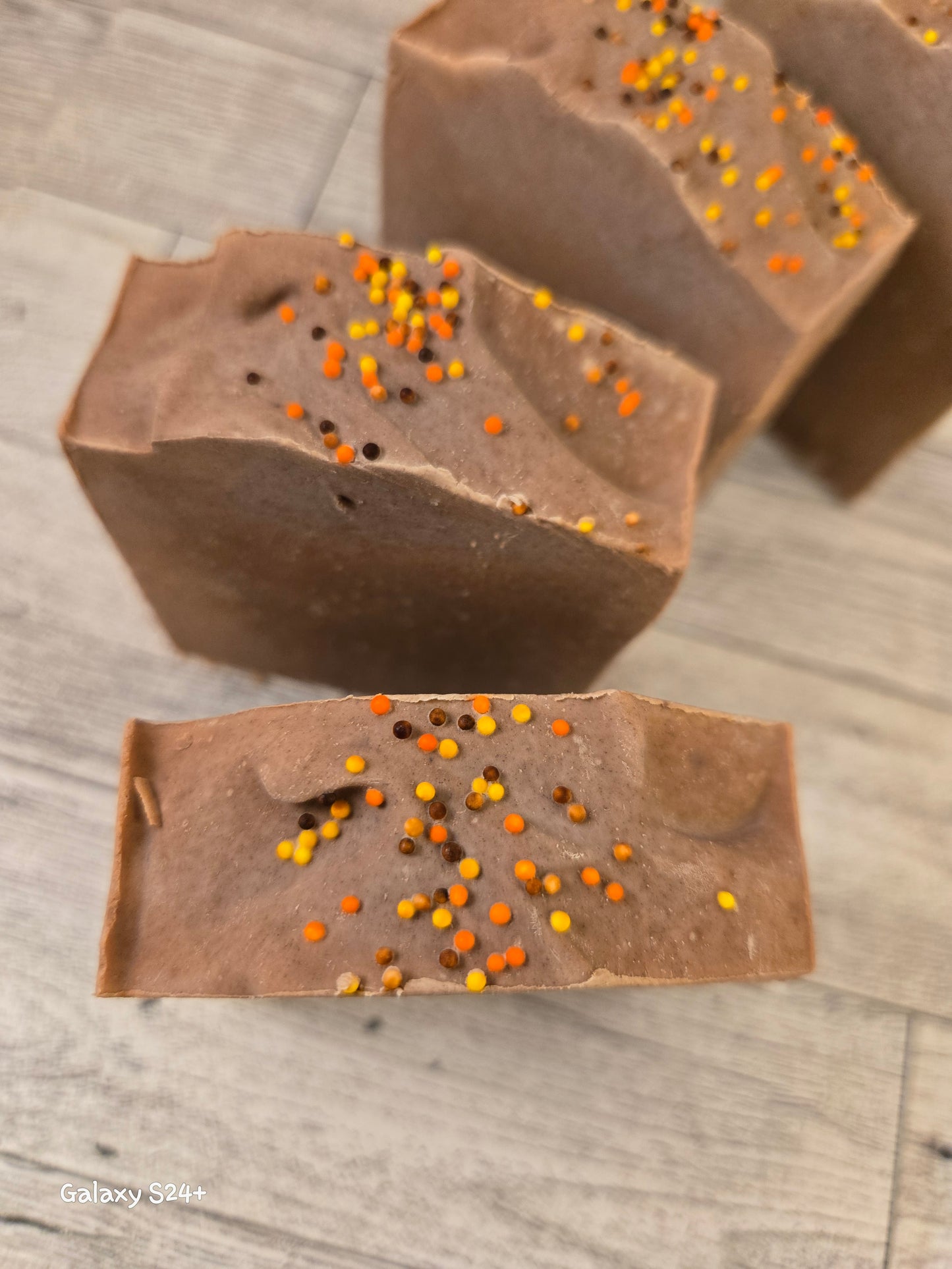 Warm Vanilla Butterscotch Soap with Goat Milk