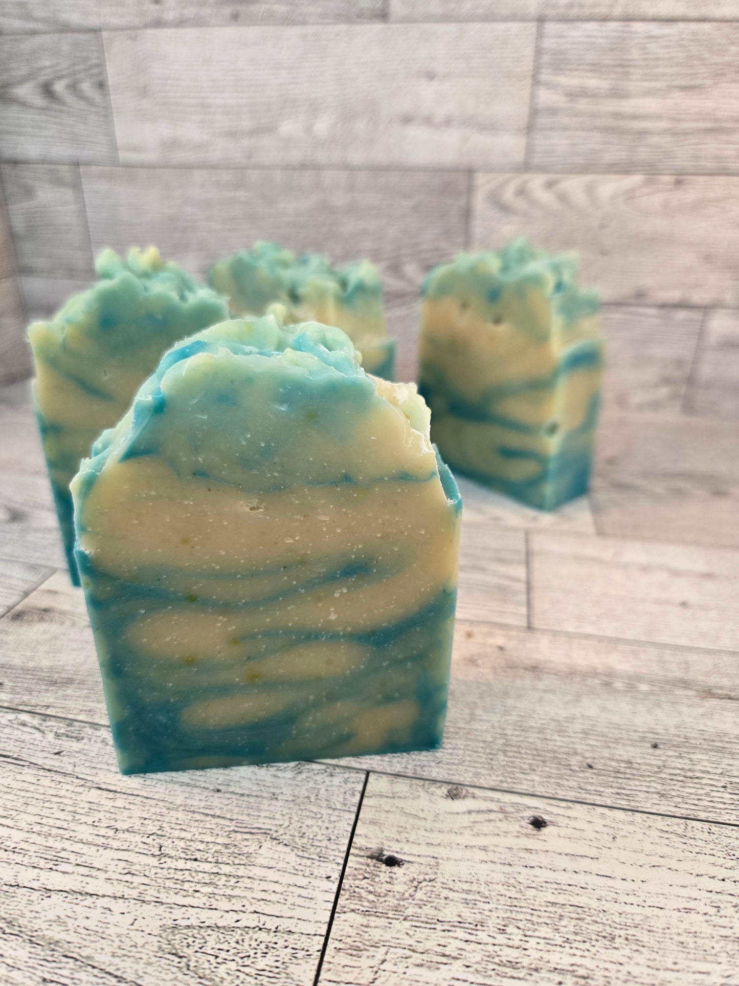 Green Tea & Cucumber Soap with Lard