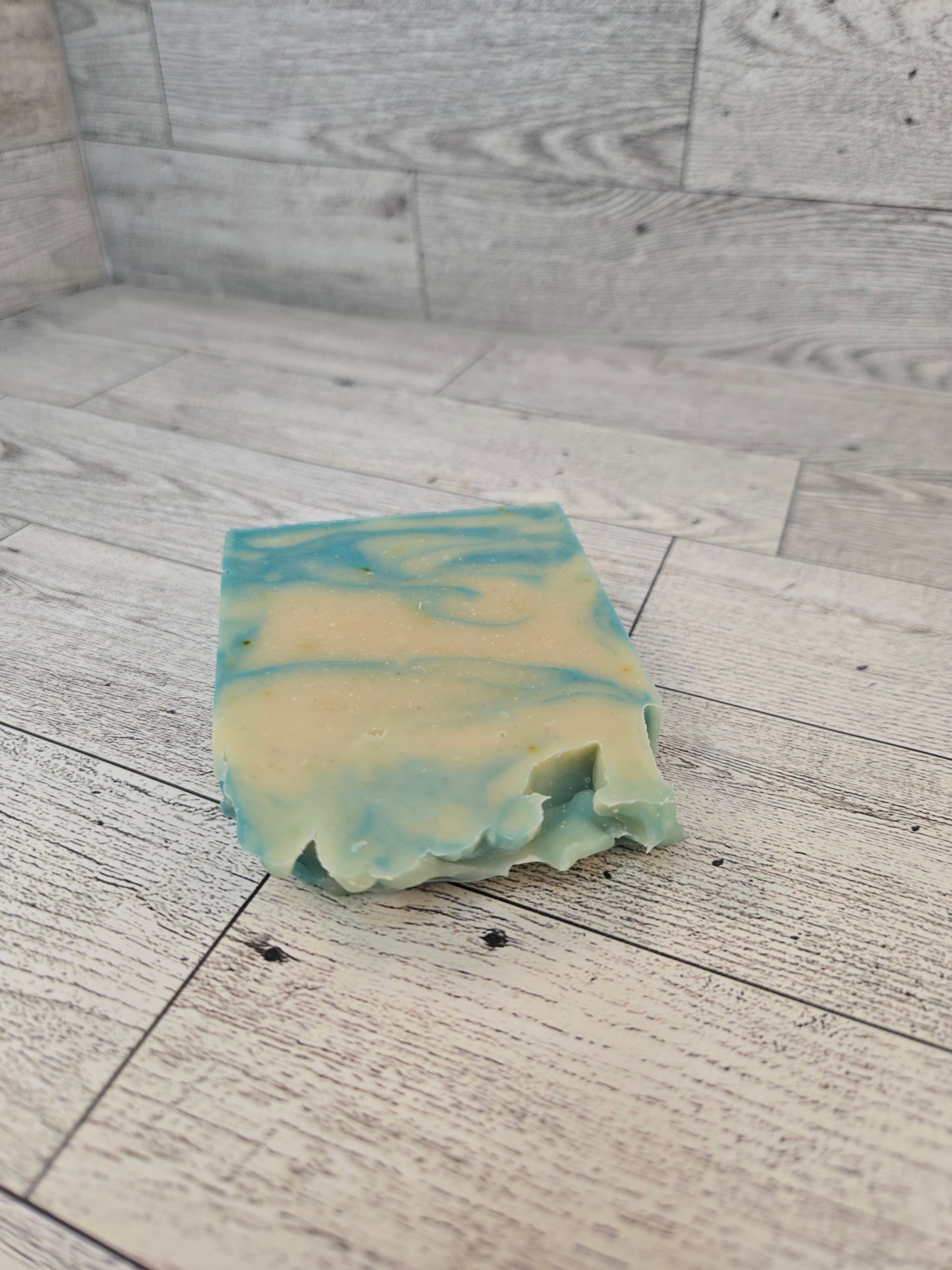 Green Tea & Cucumber Soap with Lard