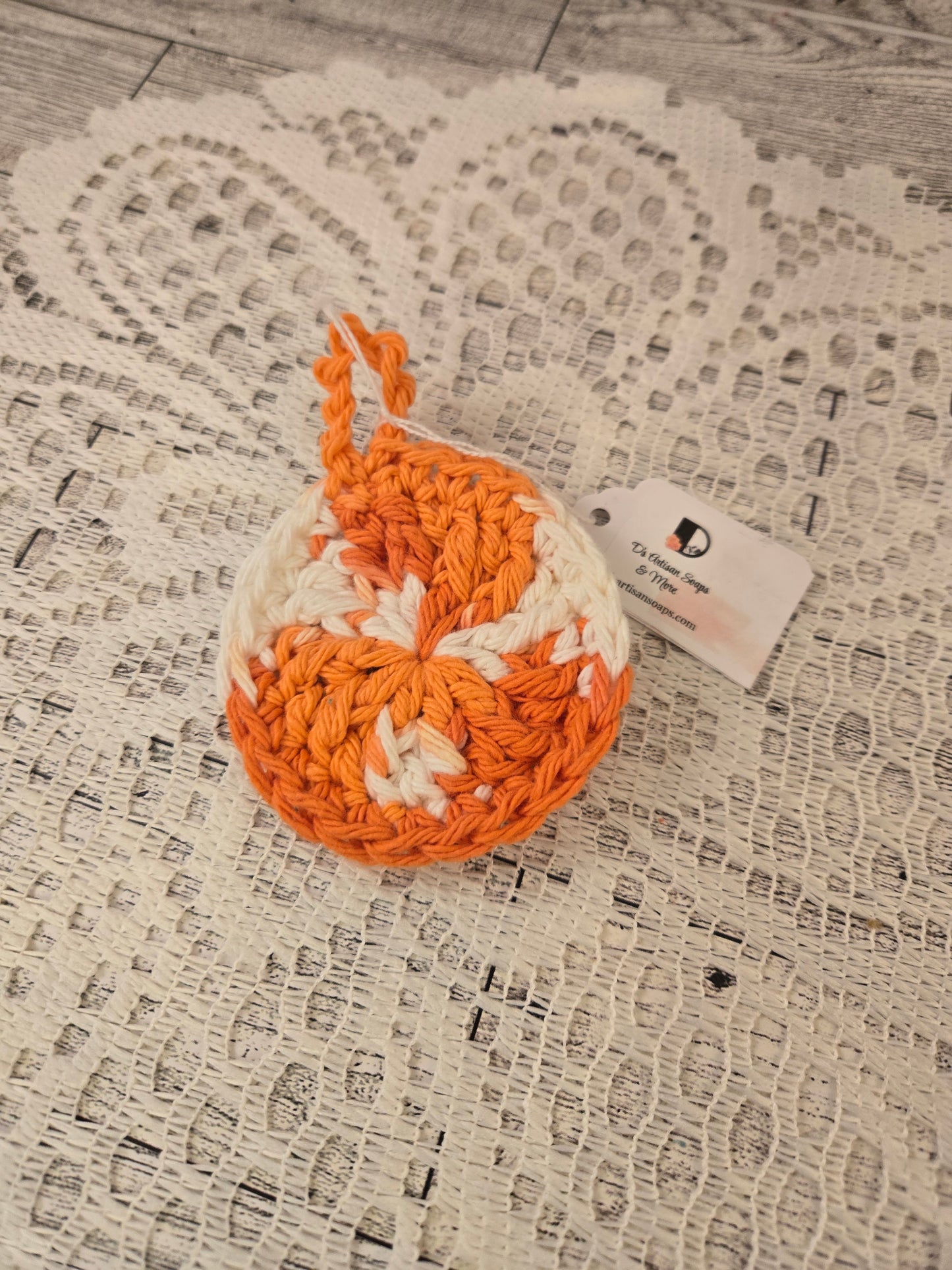 Crocheted Face Scrubby