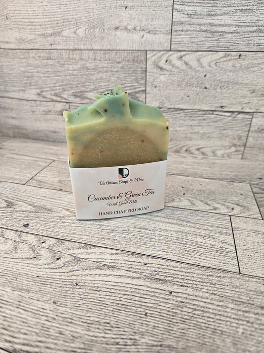 Cucumber & Green Tea Soap with Goat Milk
