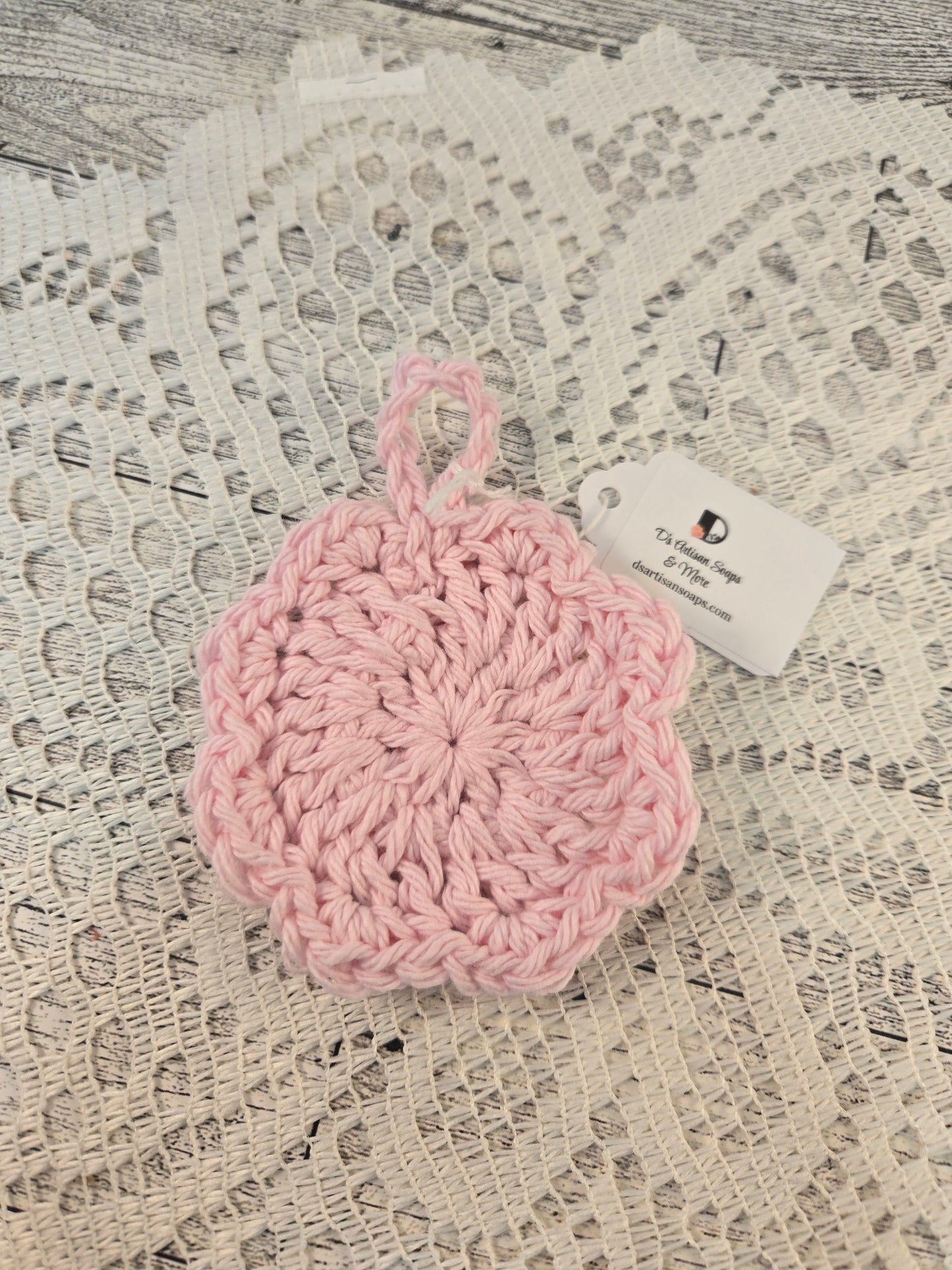 Crocheted Face Scrubby