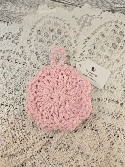 Crocheted Face Scrubby