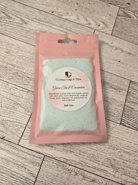 Bath Salt Gift Bags