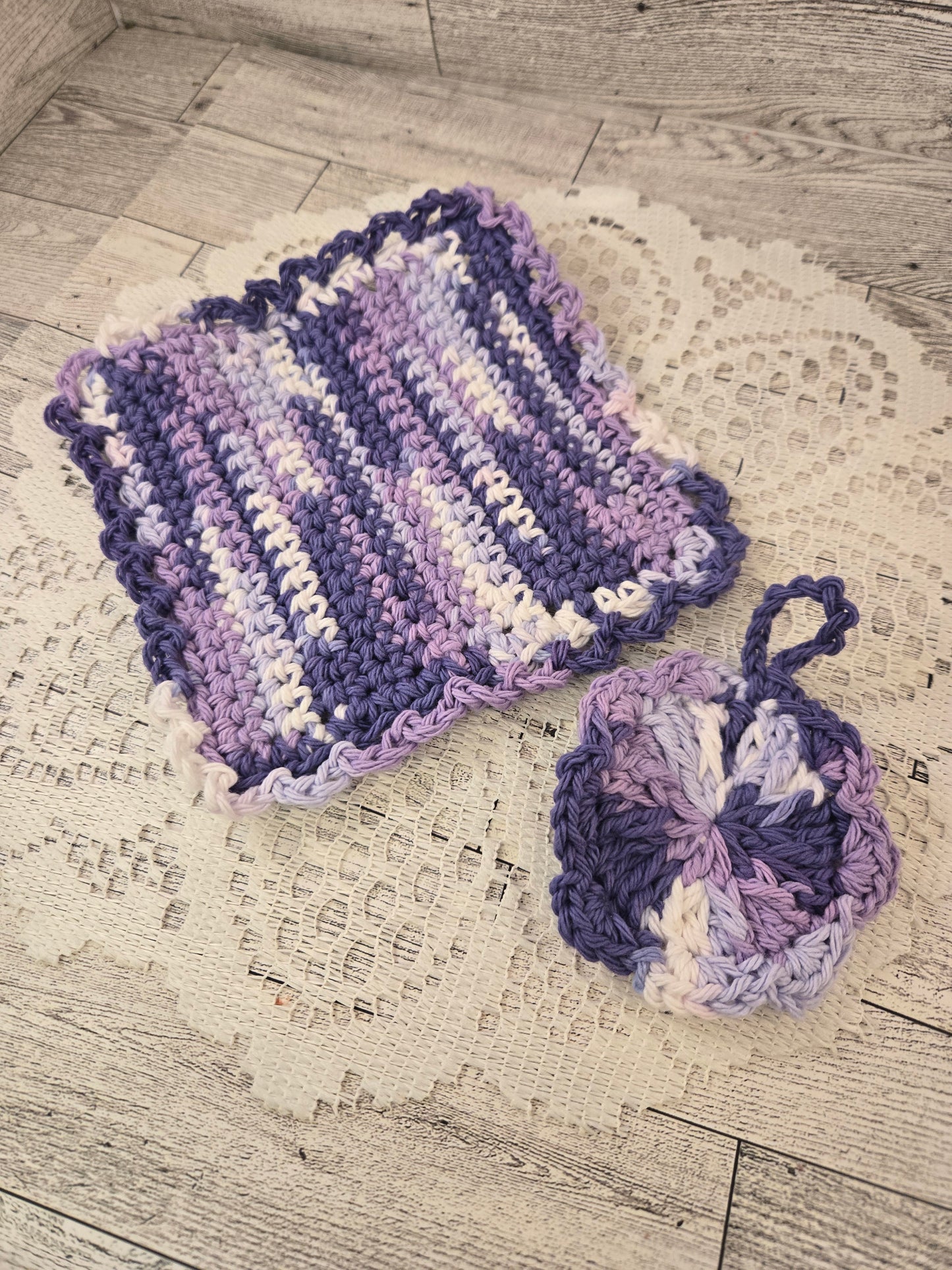 Crochet Dishcloth Sets