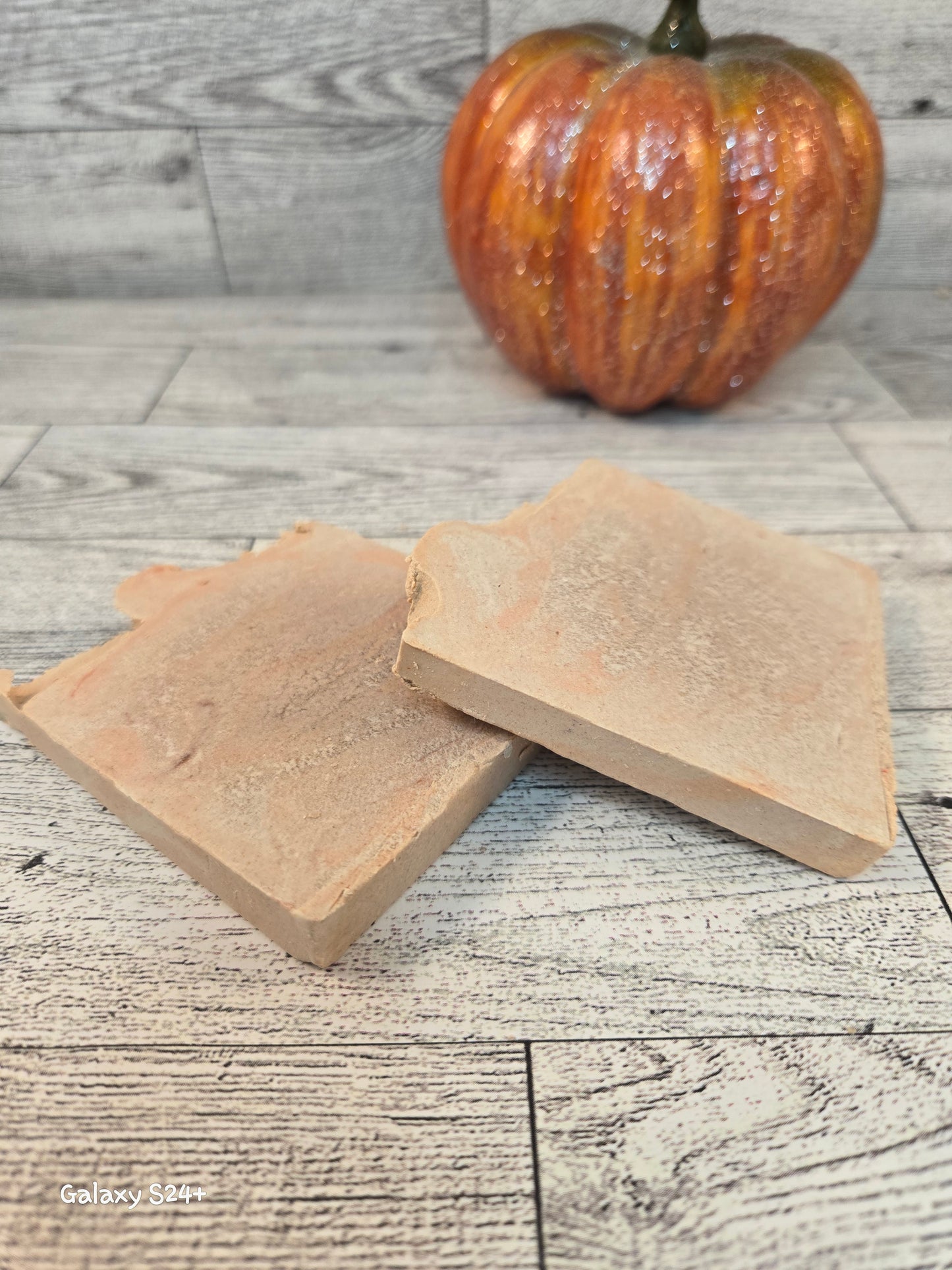 Pumpkin Spice Coffee Cake Soap with Goat Milk