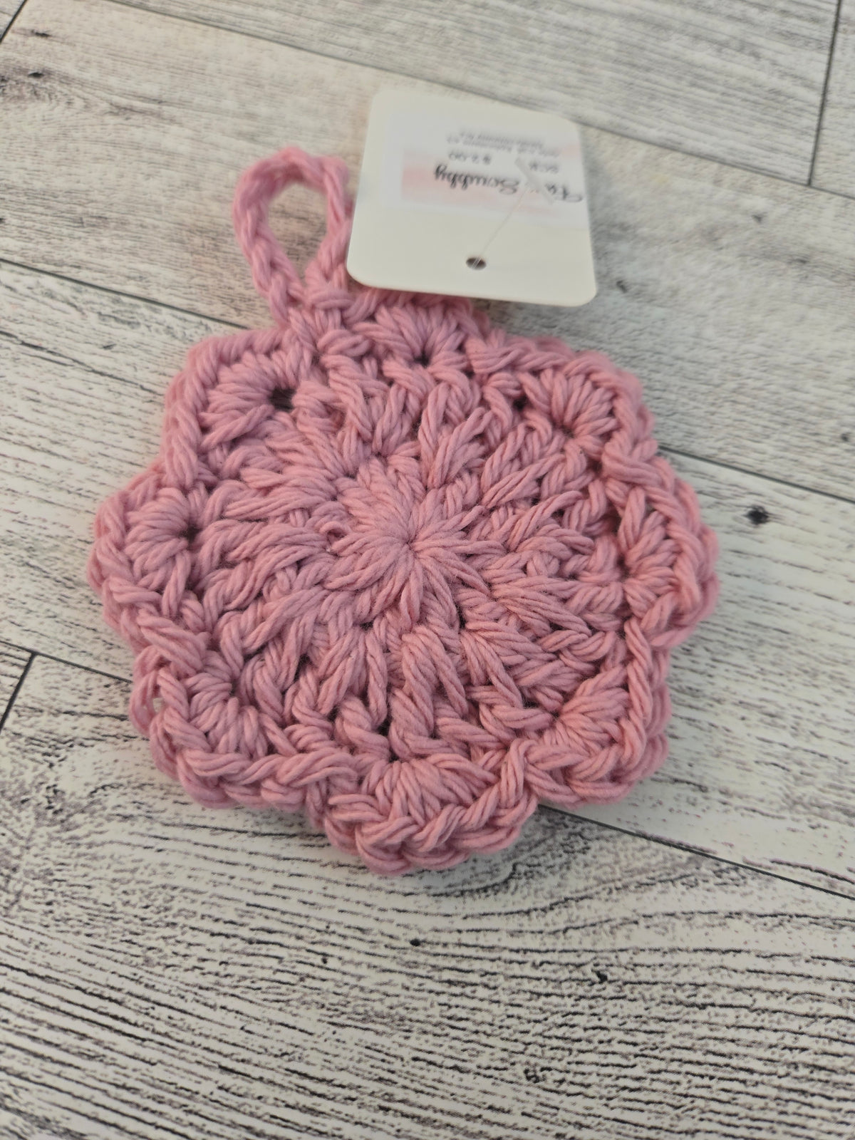 Crocheted Face Scrubby & Coasters