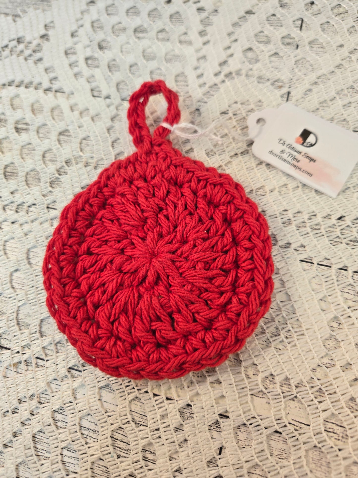 Crocheted Face Scrubby