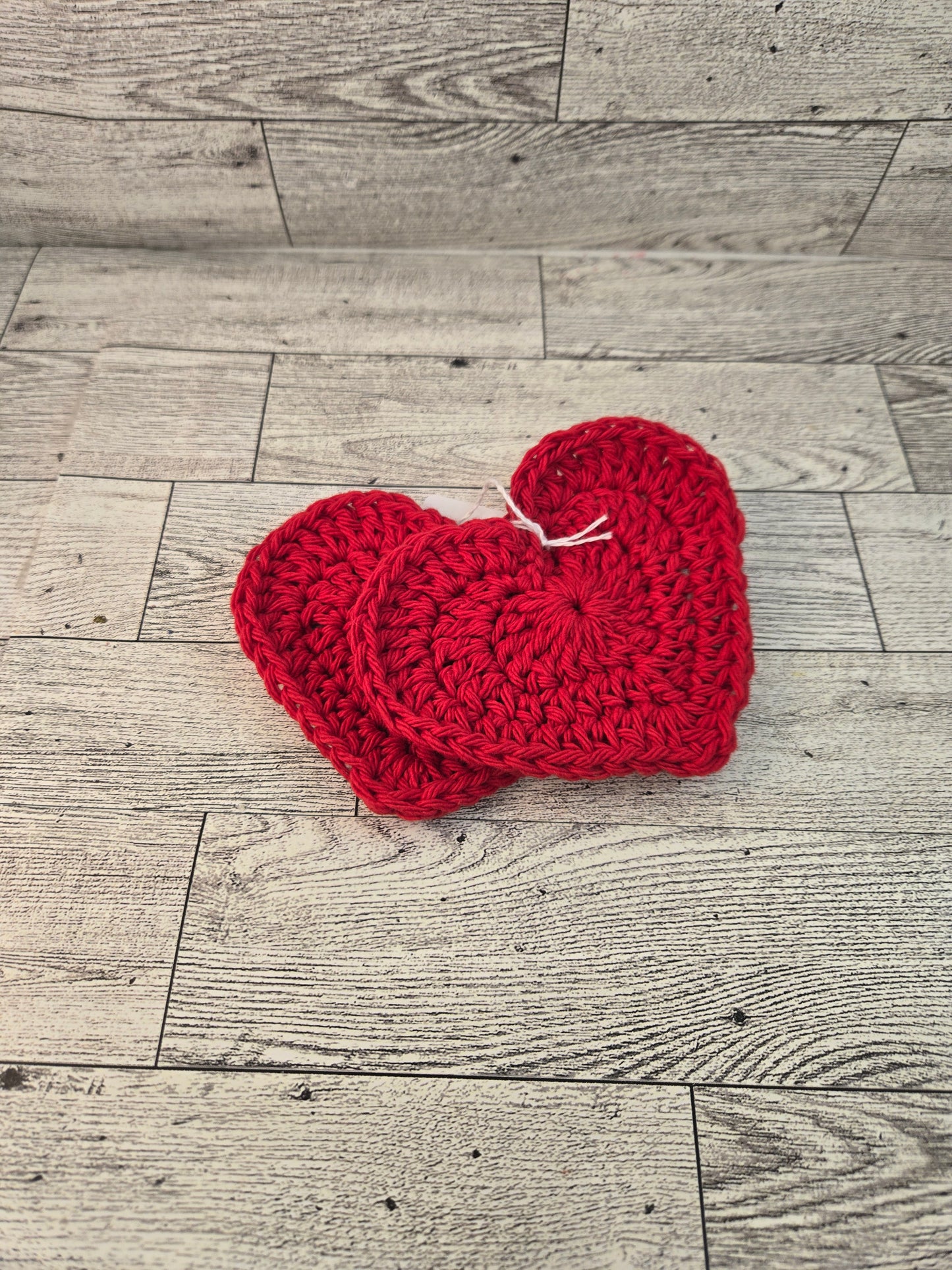 Crocheted Face Scrubby & Coasters