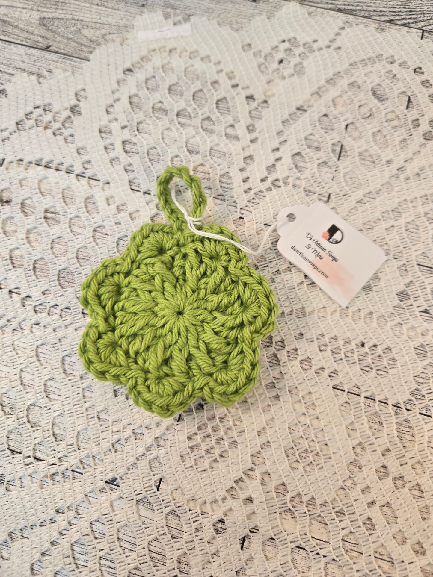 Crocheted Face Scrubby