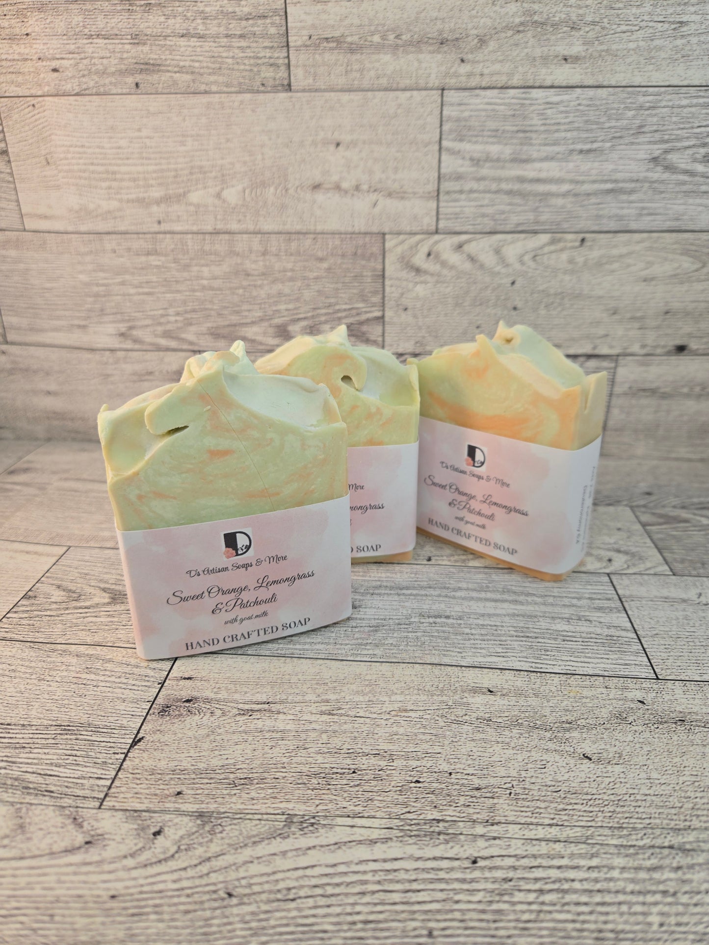 Sweet Orange, Lemongrass & Patchouli Goat Milk Soap