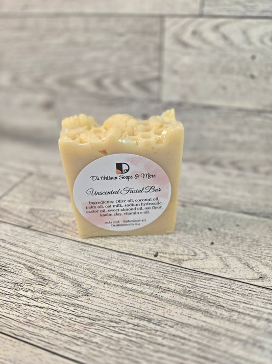 Unscented Facial Bar