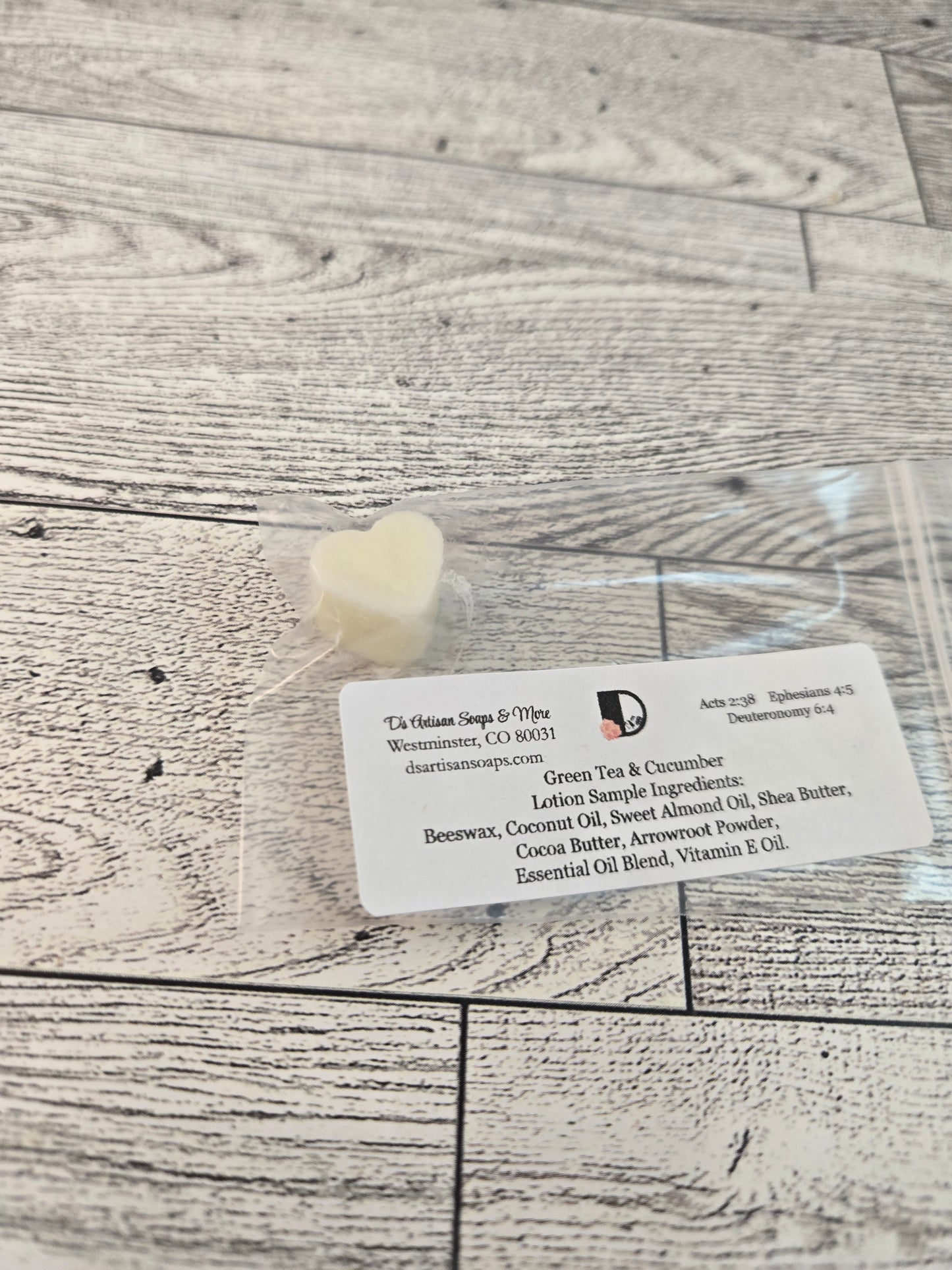 Solid Lotion Bar