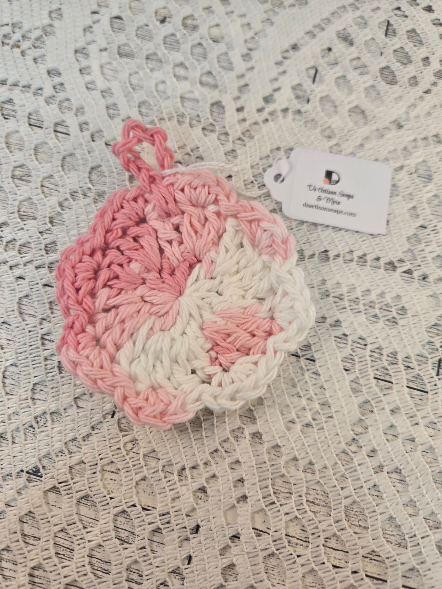 Crocheted Face Scrubby