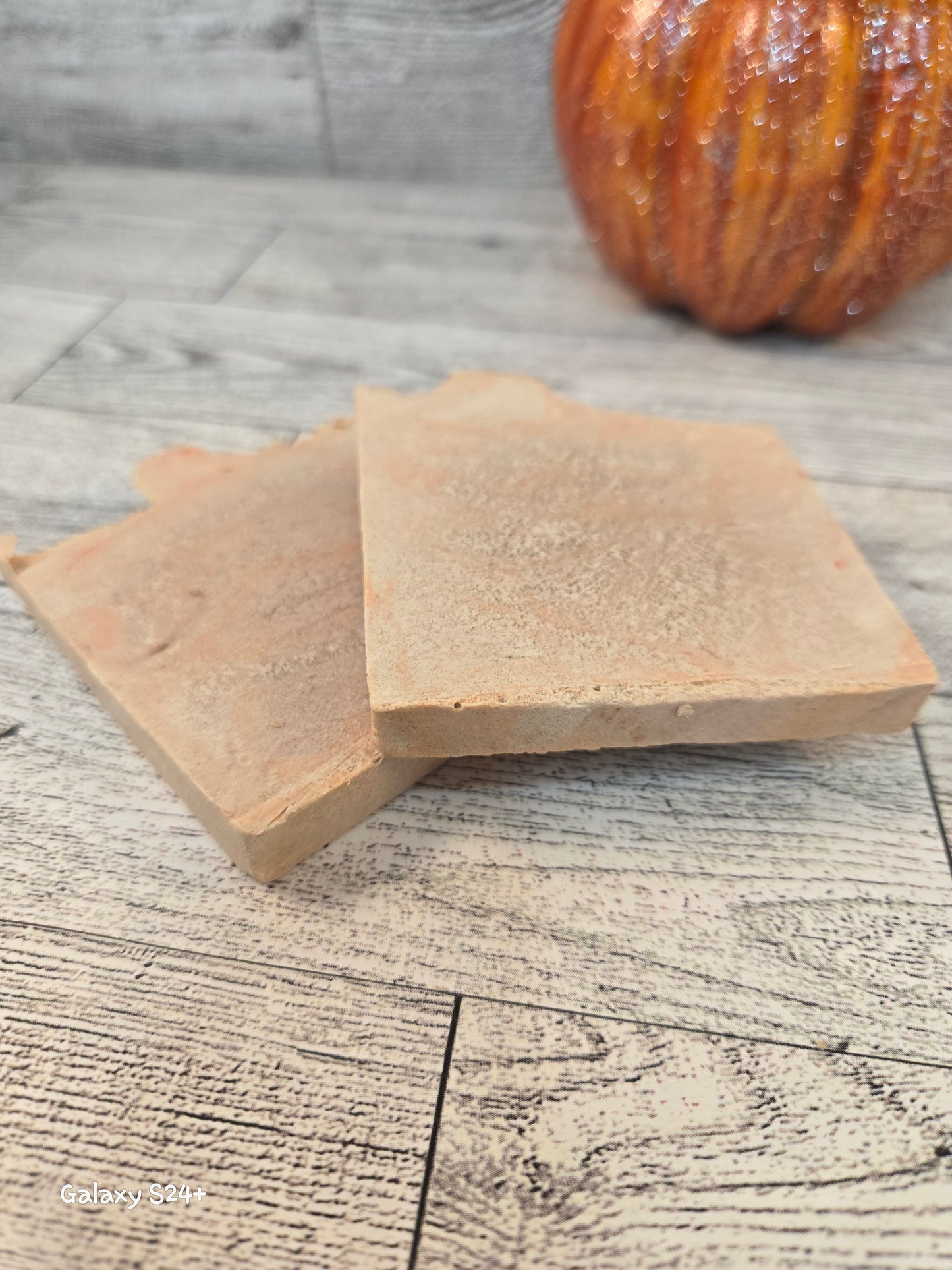 Pumpkin Spice Coffee Cake Soap with Goat Milk