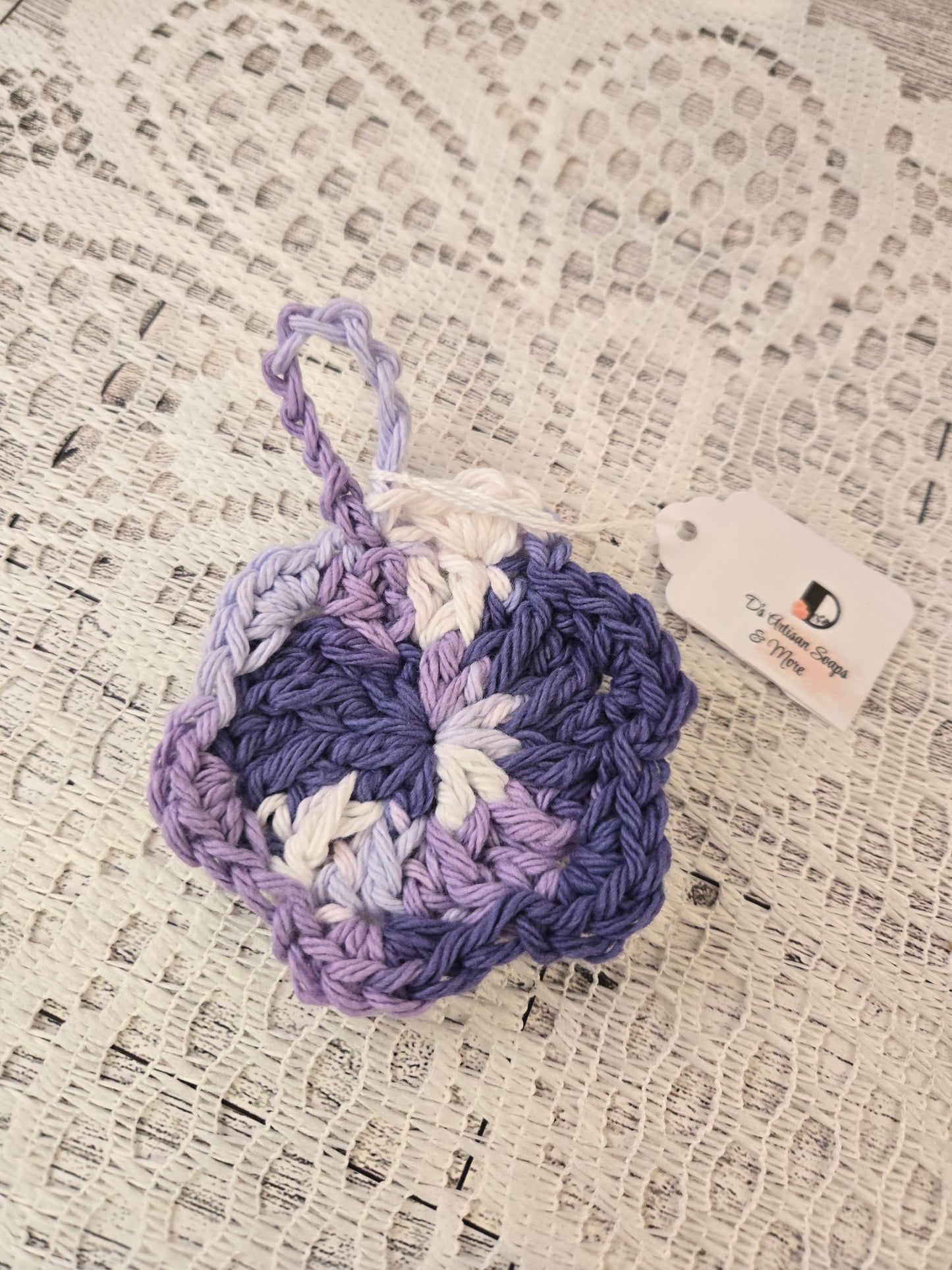 Crocheted Face Scrubby