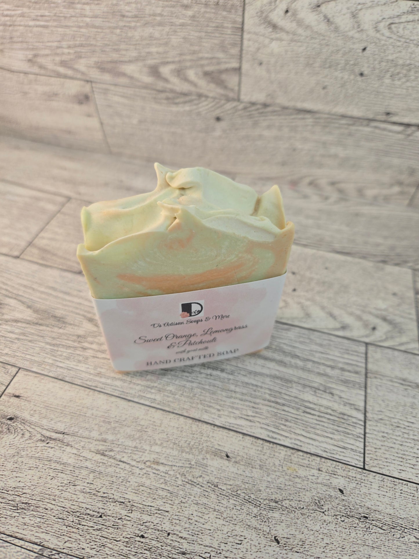 Sweet Orange, Lemongrass & Patchouli Goat Milk Soap