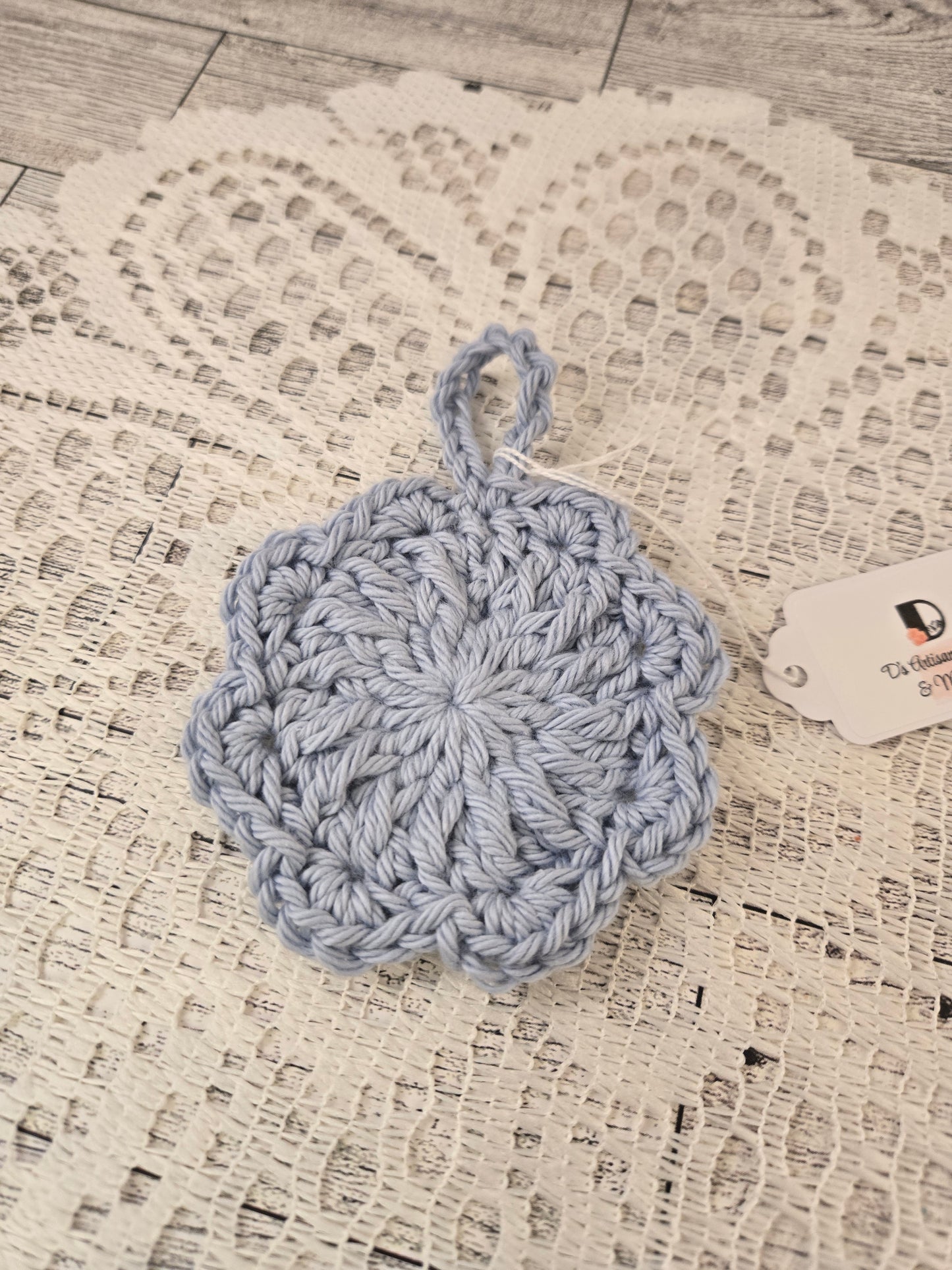 Crocheted Face Scrubby
