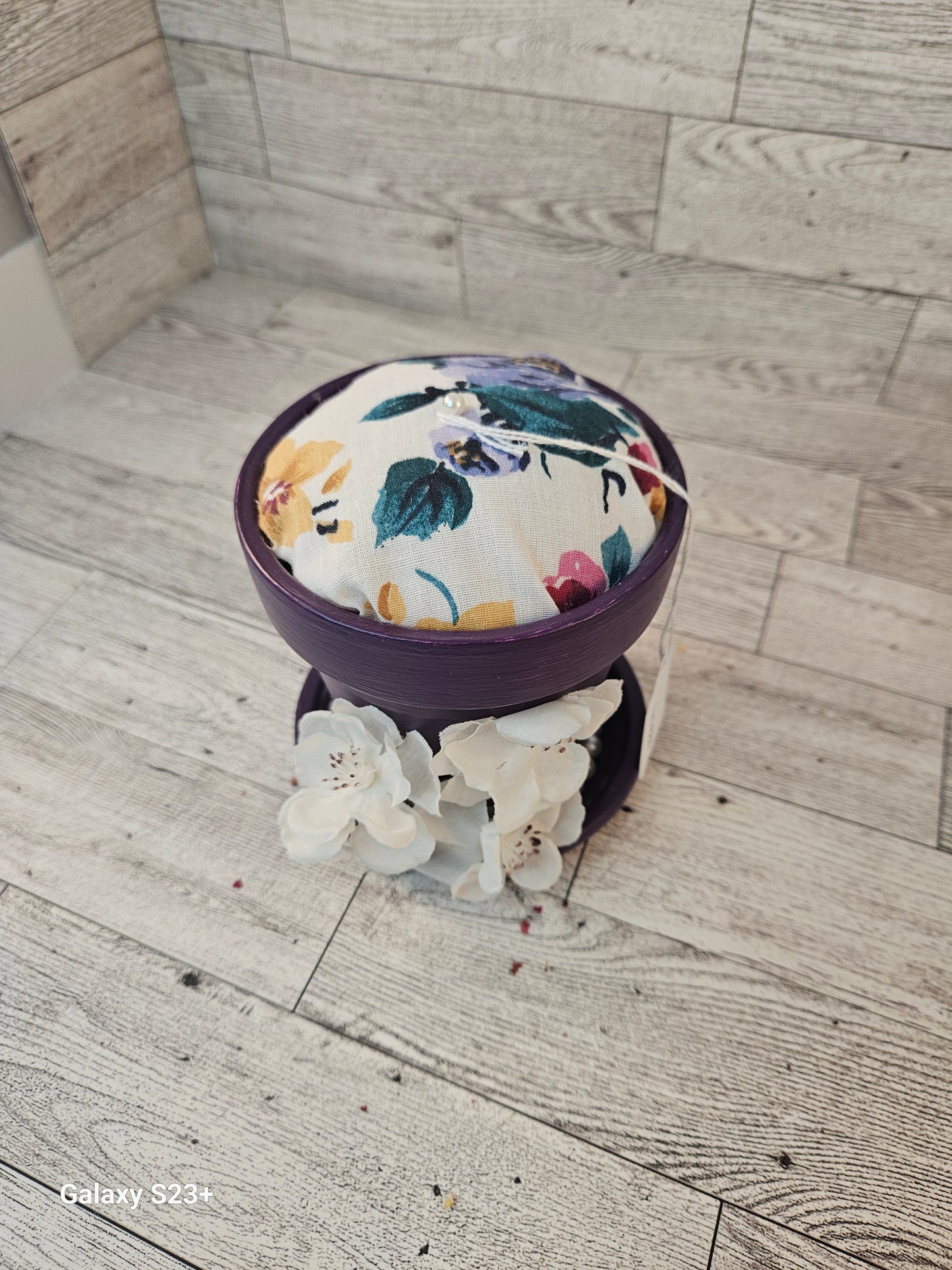 Pin Cushion - Flower Pot or Teacup